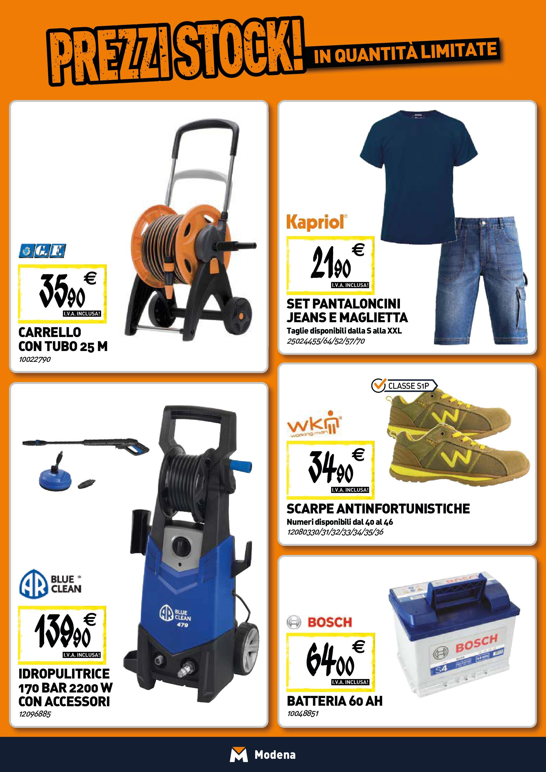 Nuovo TECNOMAT - Straordinari prezzi stock! dal 25/06/2025 > offerte anteprima 🛍️ | Pagina: 15 | Prodotti: Scarpe, Carrello, Maglietta, Batteria