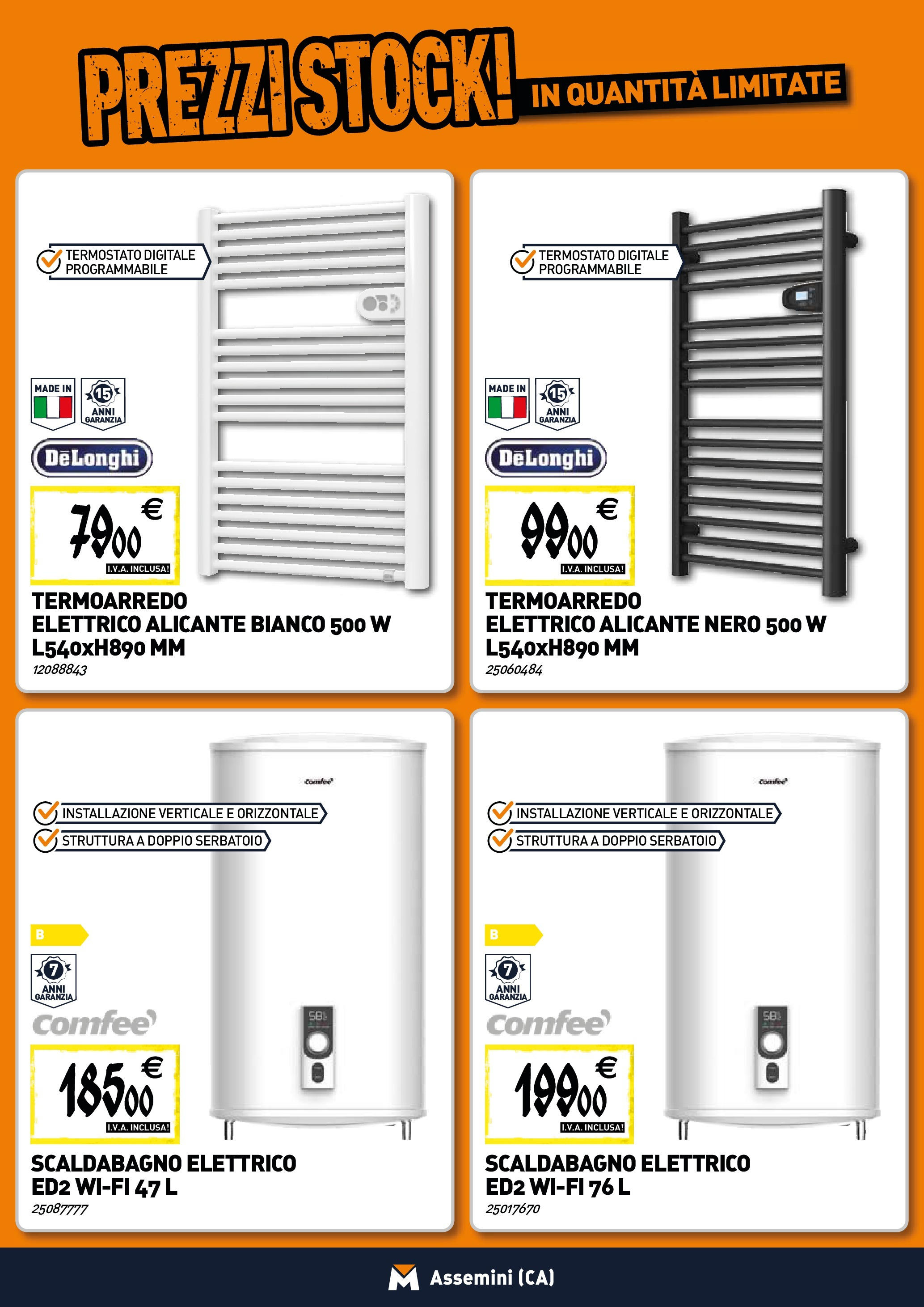 Nuovo TECNOMAT - Straordinari prezzi stock! dal 25/06/2025 > offerte anteprima 🛍️ | Pagina: 7 | Prodotti: Scaldabagno