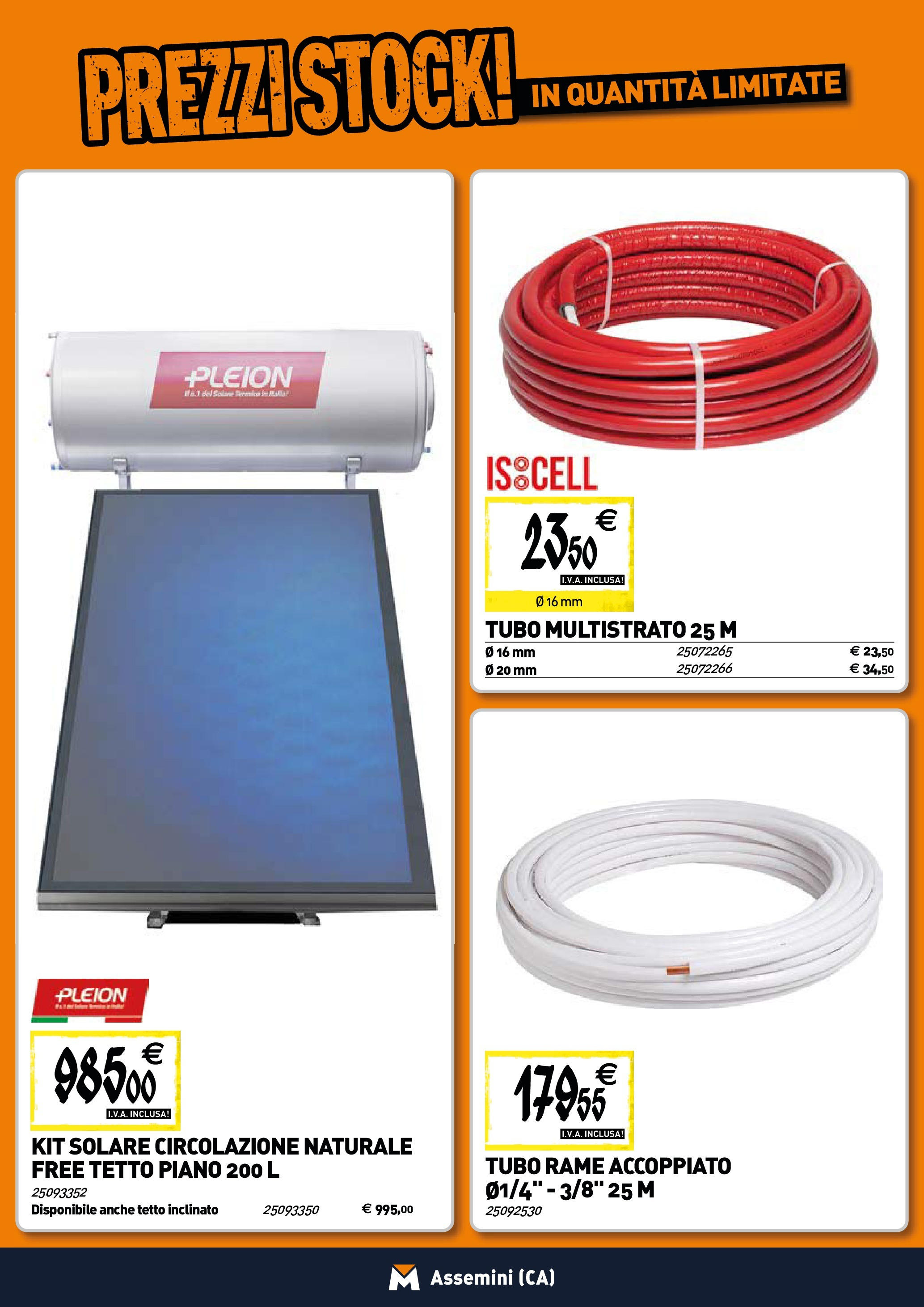 Nuovo TECNOMAT - Straordinari prezzi stock! dal 25/06/2025 > offerte anteprima 🛍️ | Pagina: 8 | Prodotti: Tubo