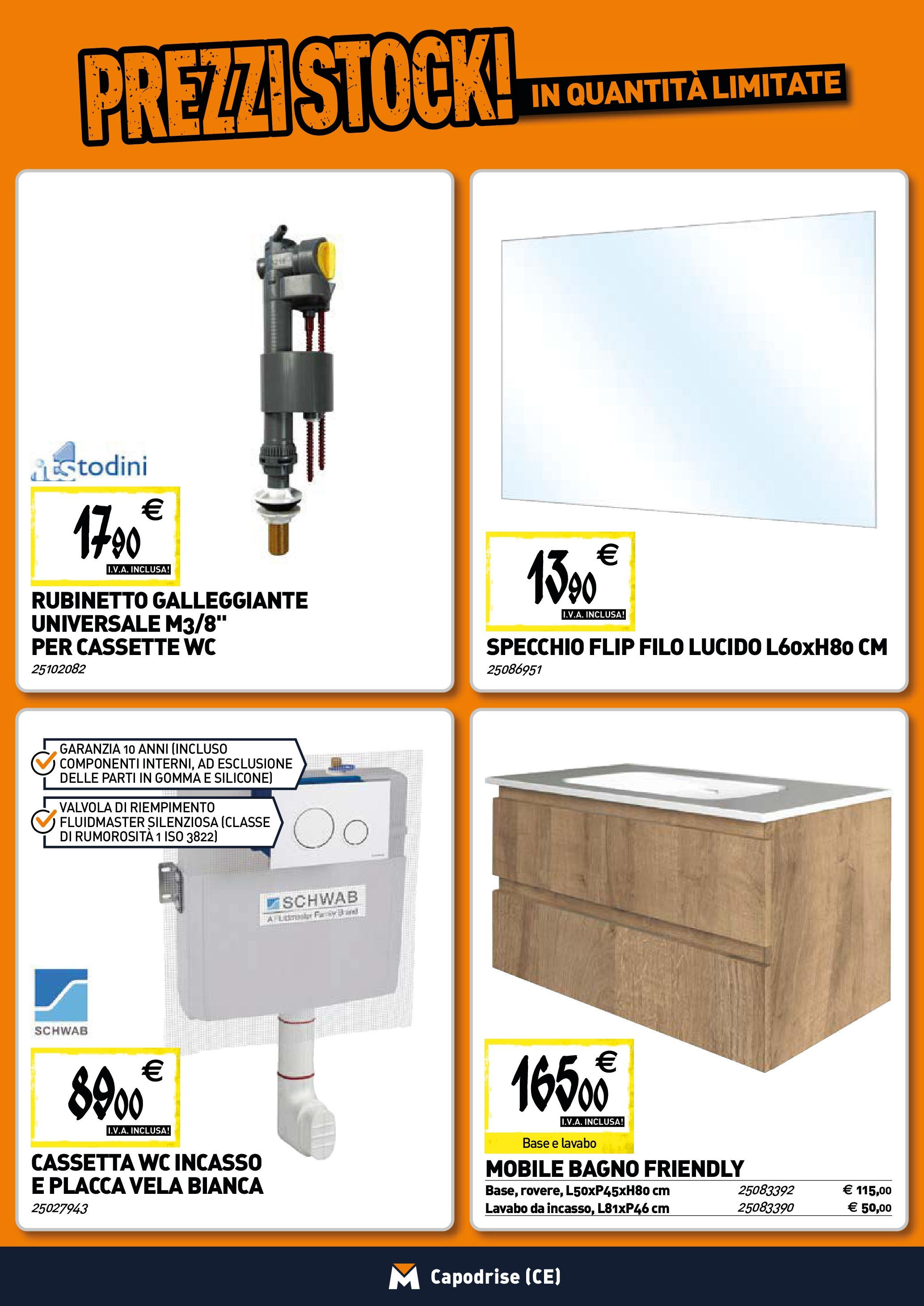 TECNOMAT - Straordinari prezzi stock! dal 25/06/2025 anteprima > nuovo offerte!β³ | Pagina: 5 | Prodotti: Mobile, Silicone, Bagno, Specchio Nuovo TECNOMAT - Straordinari prezzi stock! dal 25/06/2025 > offerte anteprima ποΈ | Pagina: 5 | Prodotti: Mobile, Silicone, Bagno, Specchio