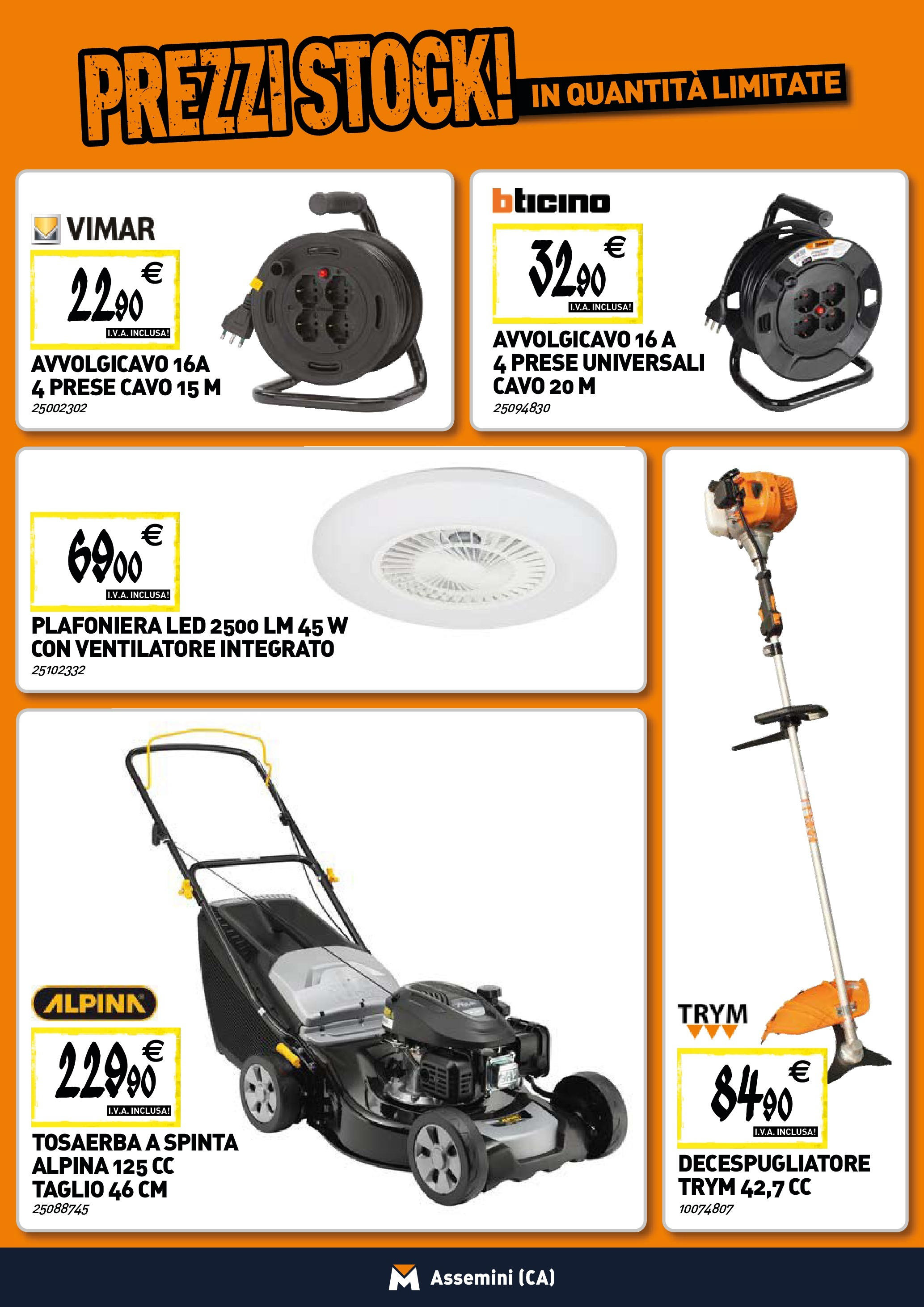 Nuovo TECNOMAT - Straordinari prezzi stock! dal 25/06/2025 > offerte anteprima 🛍️ | Pagina: 14 | Prodotti: Ventilatore, Decespugliatore, Cavo