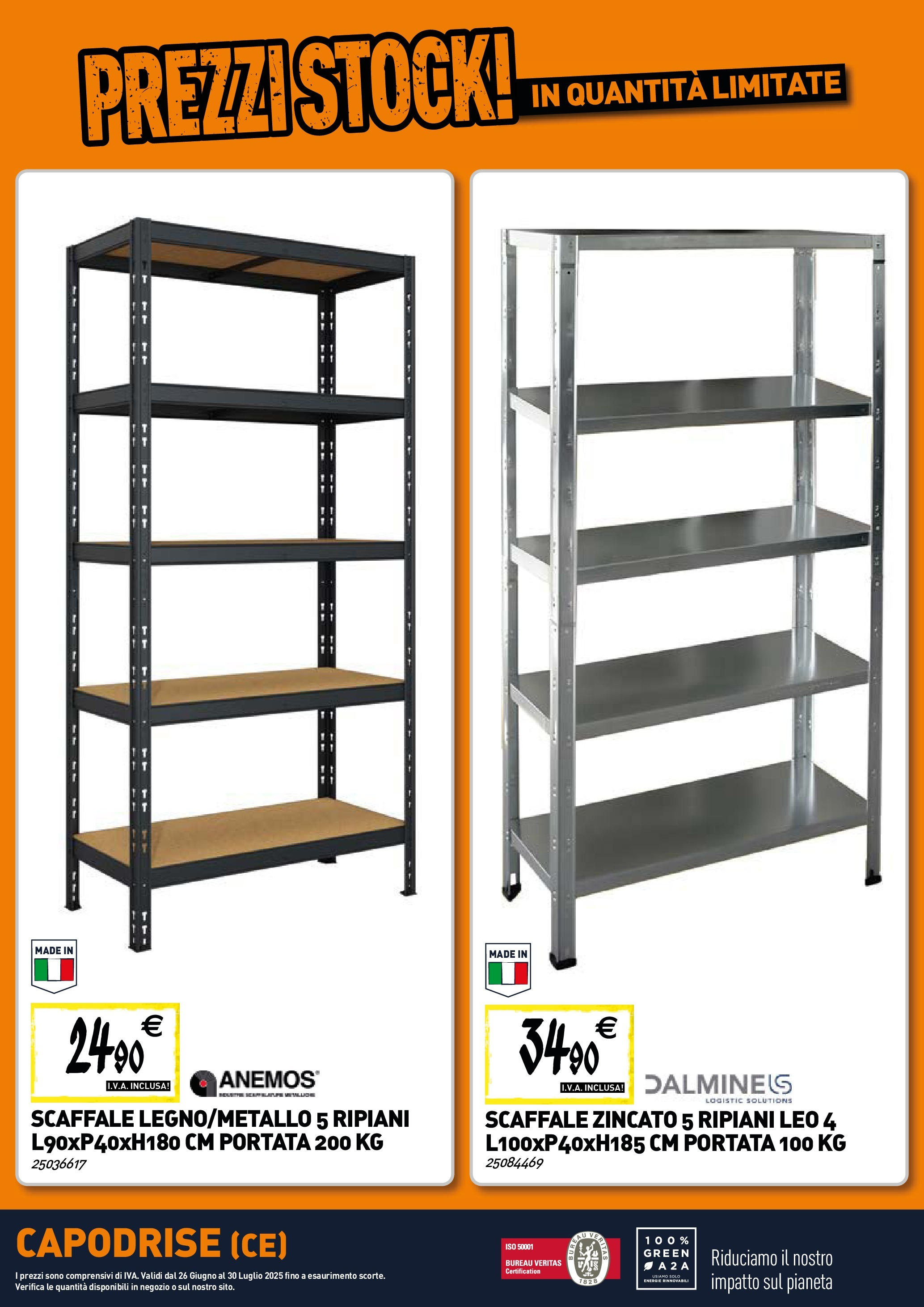 TECNOMAT - Straordinari prezzi stock! dal 25/06/2025 anteprima > nuovo offerte!β³ | Pagina: 21 | Prodotti: Scaffale Nuovo TECNOMAT - Straordinari prezzi stock! dal 25/06/2025 > offerte anteprima ποΈ | Pagina: 21 | Prodotti: Scaffale