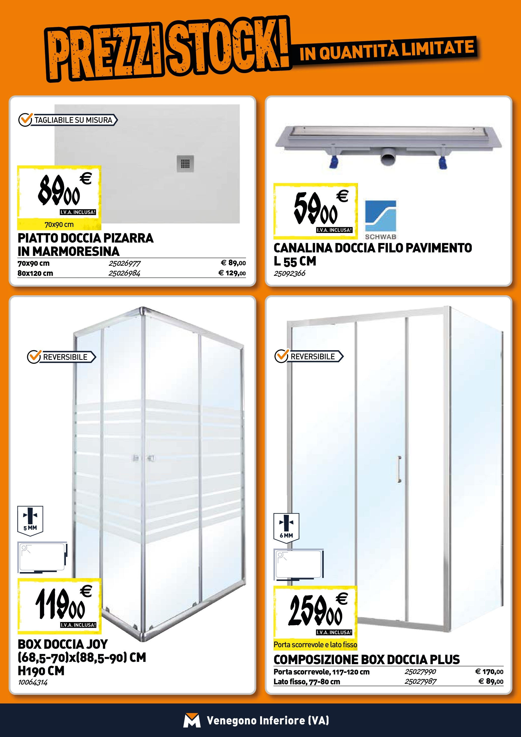 TECNOMAT - Straordinari prezzi stock! dal 25/06/2025 anteprima > nuovo offerte!β³ | Pagina: 2 | Prodotti: Pavimento, Box doccia, Piatto, Doccia Nuovo TECNOMAT - Straordinari prezzi stock! dal 25/06/2025 > offerte anteprima ποΈ | Pagina: 2 | Prodotti: Pavimento, Box doccia, Piatto, Doccia