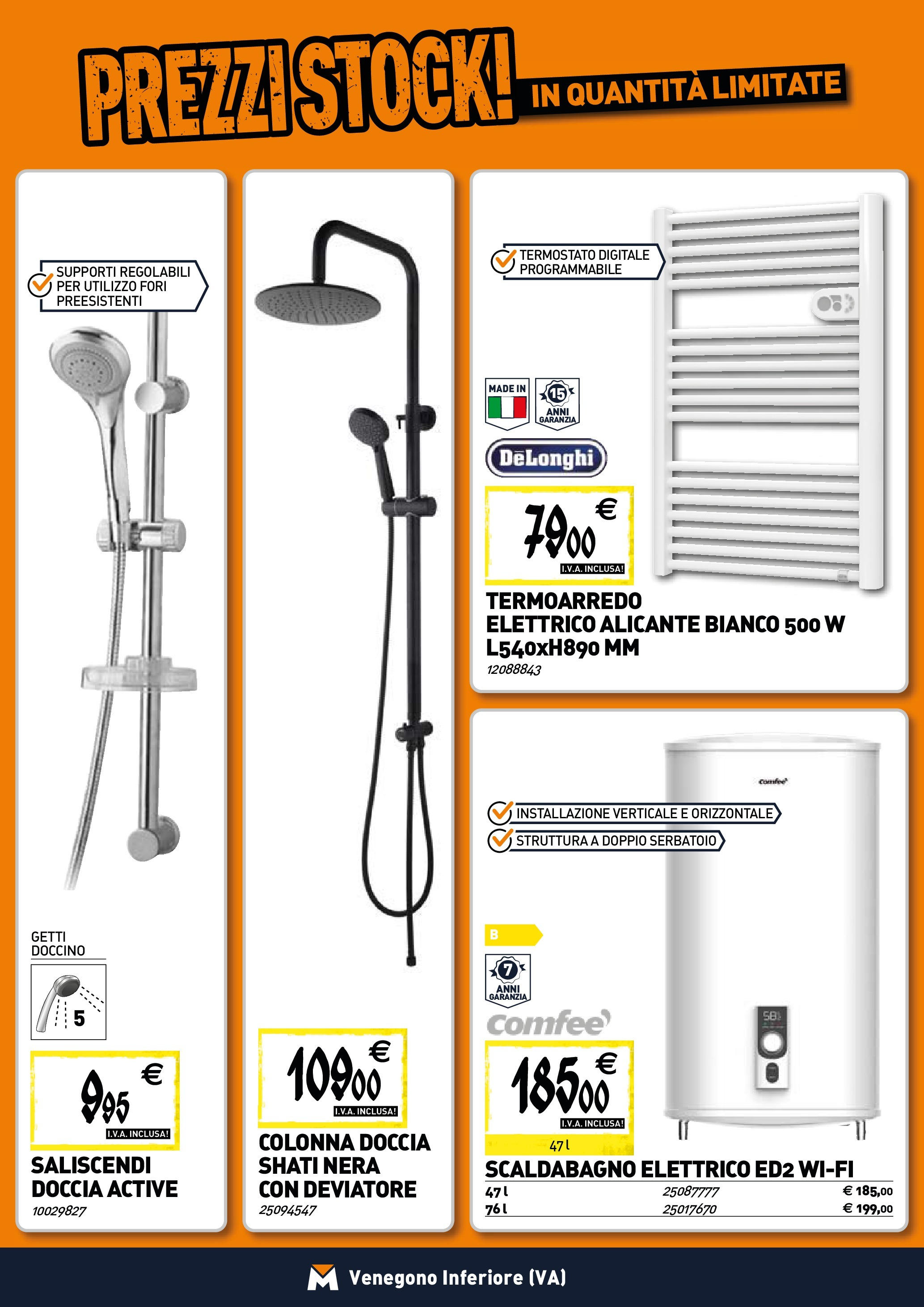 TECNOMAT - Straordinari prezzi stock! dal 25/06/2025 anteprima > nuovo offerte!β³ | Pagina: 5 | Prodotti: Scaldabagno, Doccia Nuovo TECNOMAT - Straordinari prezzi stock! dal 25/06/2025 > offerte anteprima ποΈ | Pagina: 5 | Prodotti: Scaldabagno, Doccia