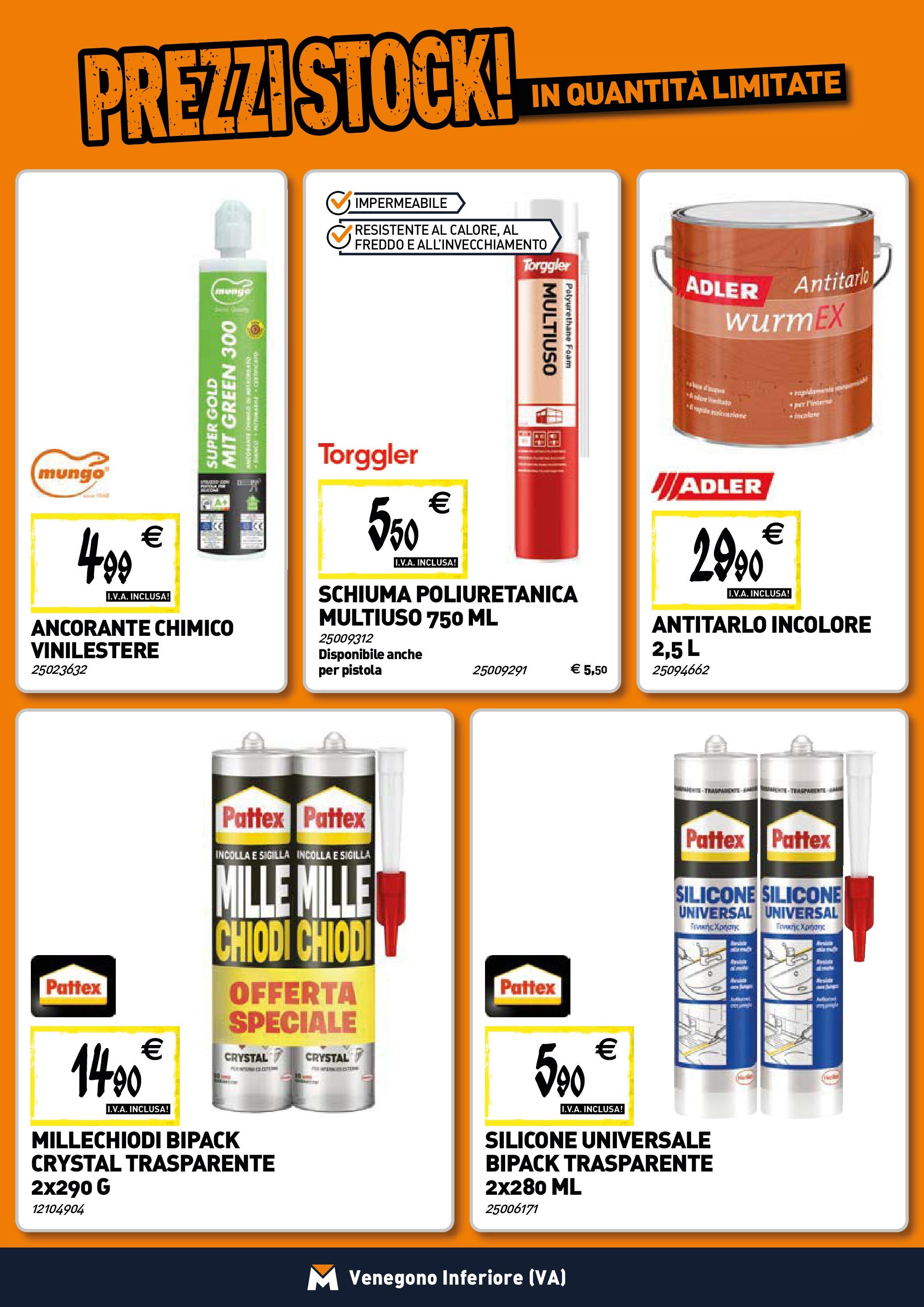 TECNOMAT - Straordinari prezzi stock! dal 25/06/2025 anteprima > nuovo offerte!β³ | Pagina: 11 | Prodotti: Chiodi, Silicone Nuovo TECNOMAT - Straordinari prezzi stock! dal 25/06/2025 > offerte anteprima ποΈ | Pagina: 11 | Prodotti: Chiodi, Silicone
