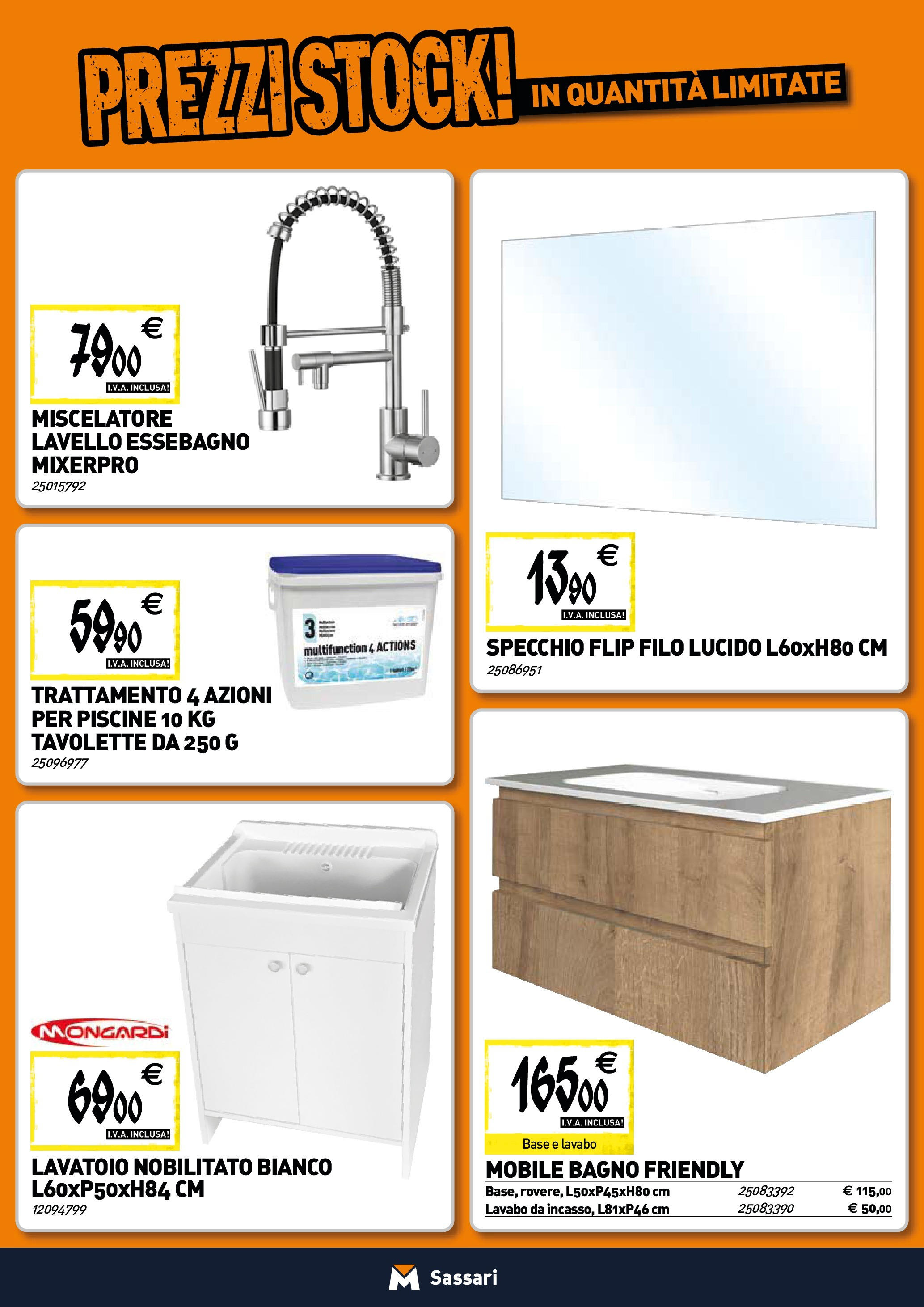 TECNOMAT - Straordinari prezzi stock! dal 25/06/2025 anteprima > nuovo offerte!β³ | Pagina: 5 | Prodotti: Mobile, Lavello, Miscelatore, Bagno Nuovo TECNOMAT - Straordinari prezzi stock! dal 25/06/2025 > offerte anteprima ποΈ | Pagina: 5 | Prodotti: Mobile, Lavello, Miscelatore, Bagno