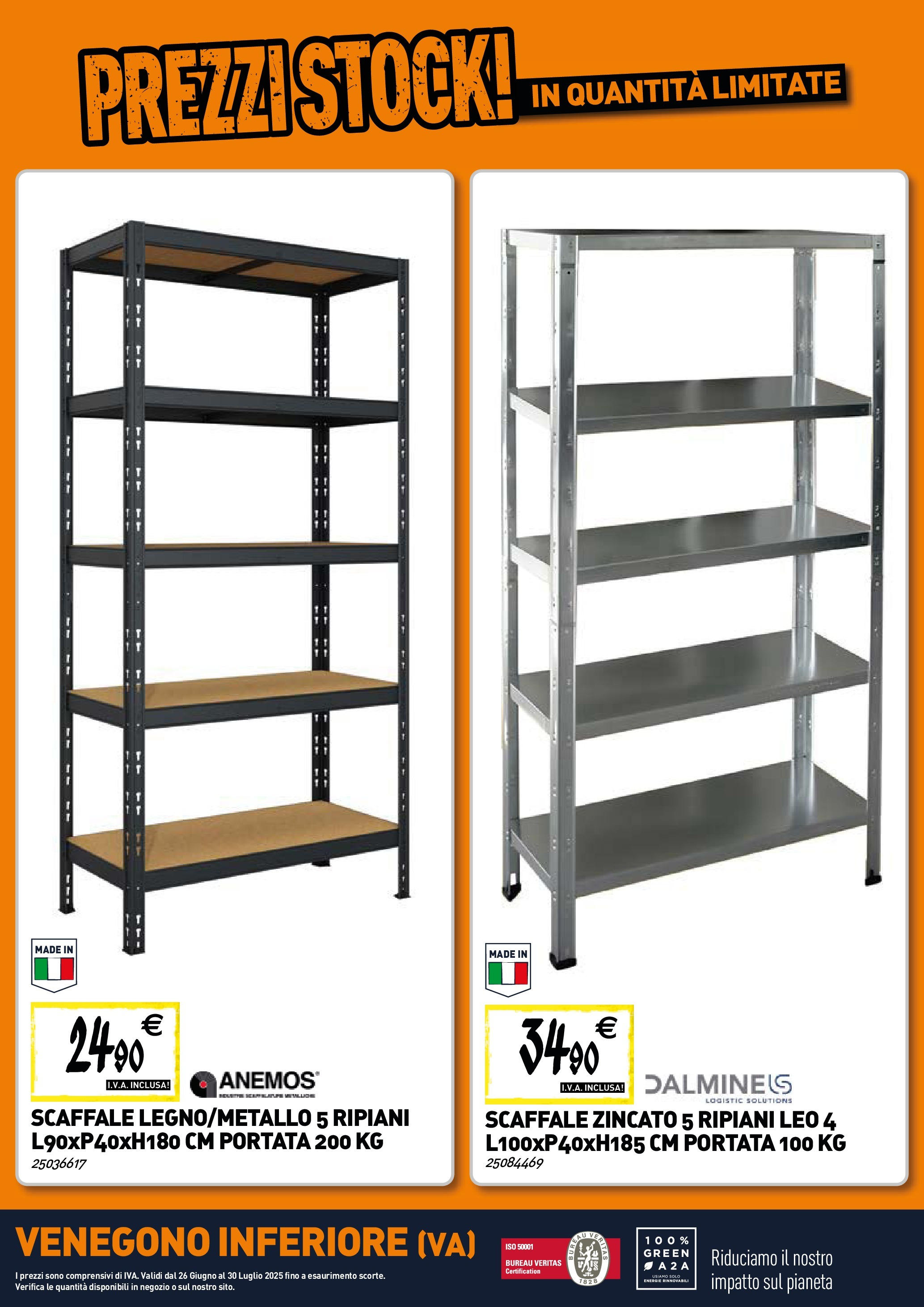 TECNOMAT - Straordinari prezzi stock! dal 25/06/2025 anteprima > nuovo offerte!β³ | Pagina: 19 | Prodotti: Scaffale Nuovo TECNOMAT - Straordinari prezzi stock! dal 25/06/2025 > offerte anteprima ποΈ | Pagina: 19 | Prodotti: Scaffale