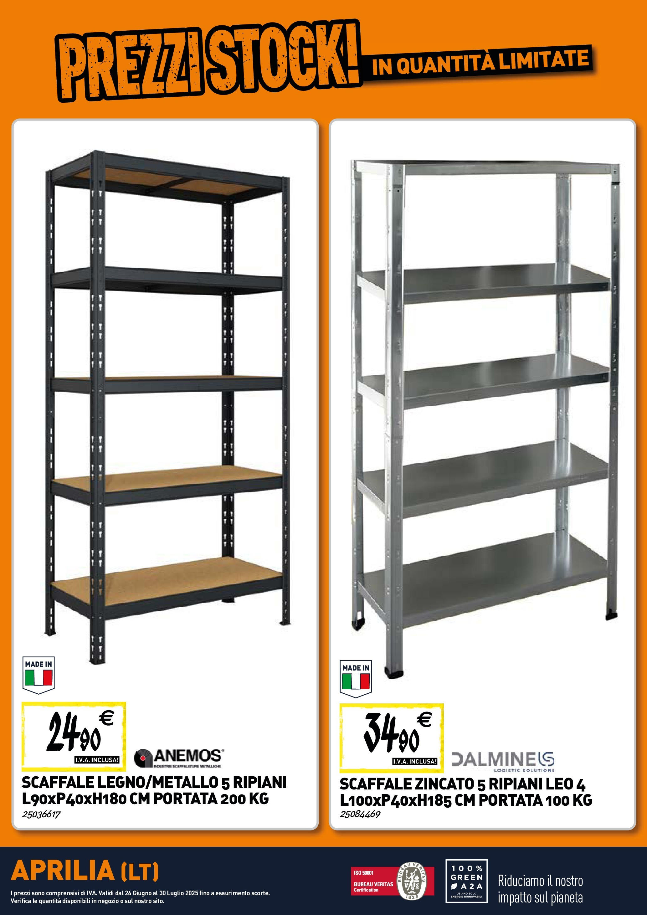 TECNOMAT - Straordinari prezzi stock! dal 25/06/2025 anteprima > nuovo offerte!β³ | Pagina: 21 | Prodotti: Scaffale Nuovo TECNOMAT - Straordinari prezzi stock! dal 25/06/2025 > offerte anteprima ποΈ | Pagina: 21 | Prodotti: Scaffale