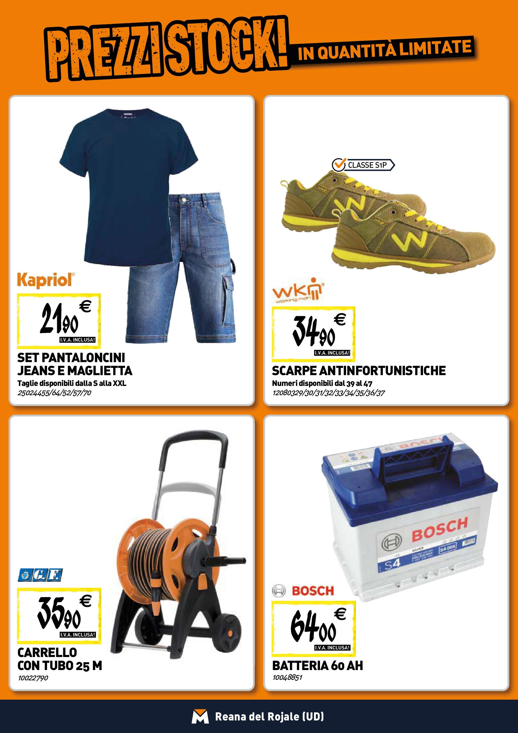 TECNOMAT - Straordinari prezzi stock! dal 25/06/2025 anteprima > nuovo offerte!β³ | Pagina: 16 | Prodotti: Pantaloncini, Scarpe, Carrello, Maglietta Nuovo TECNOMAT - Straordinari prezzi stock! dal 25/06/2025 > offerte anteprima ποΈ | Pagina: 16 | Prodotti: Pantaloncini, Scarpe, Carrello, Maglietta