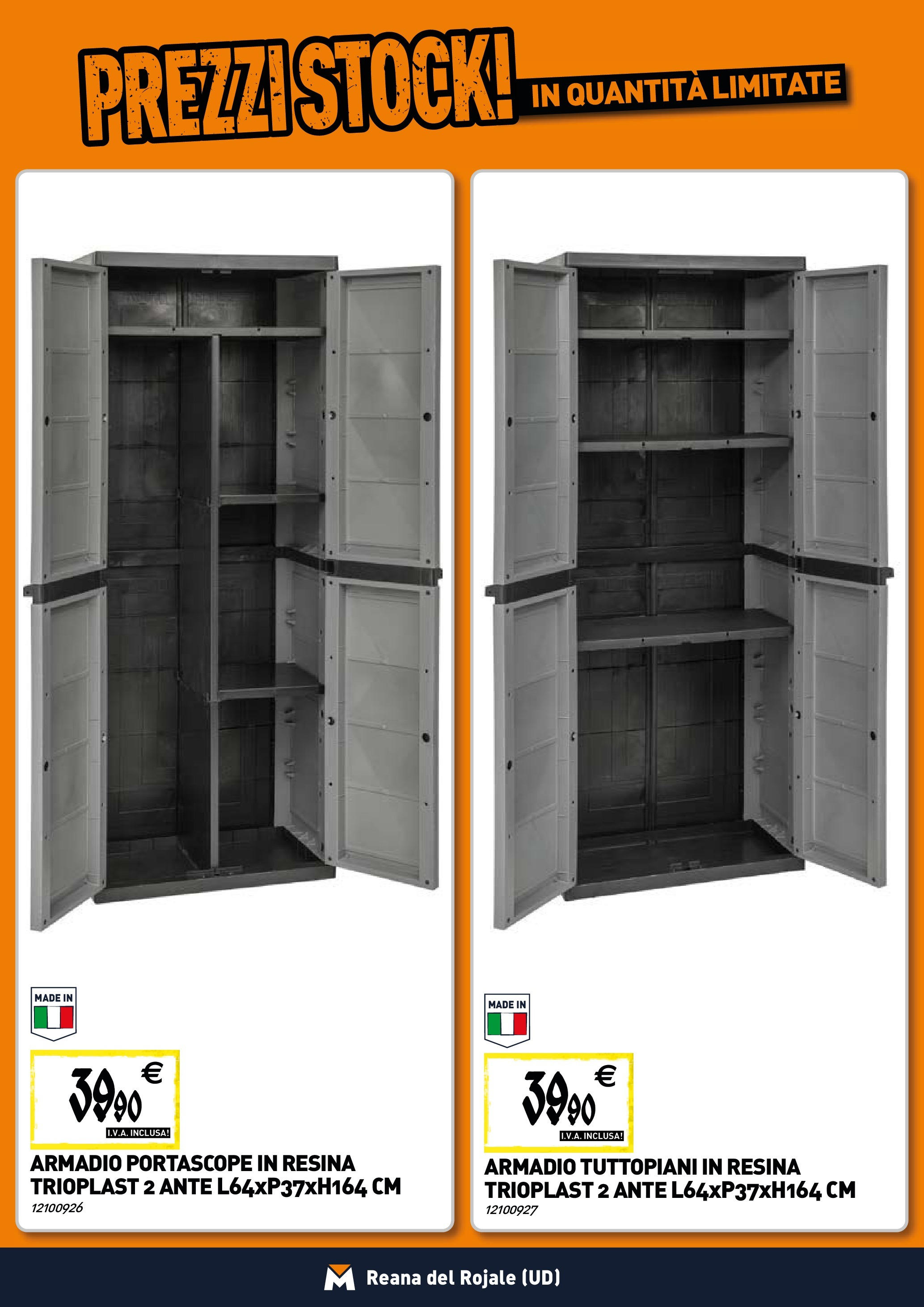 TECNOMAT - Straordinari prezzi stock! dal 25/06/2025 anteprima > nuovo offerte!β³ | Pagina: 19 | Prodotti: Armadio Nuovo TECNOMAT - Straordinari prezzi stock! dal 25/06/2025 > offerte anteprima ποΈ | Pagina: 19 | Prodotti: Armadio
