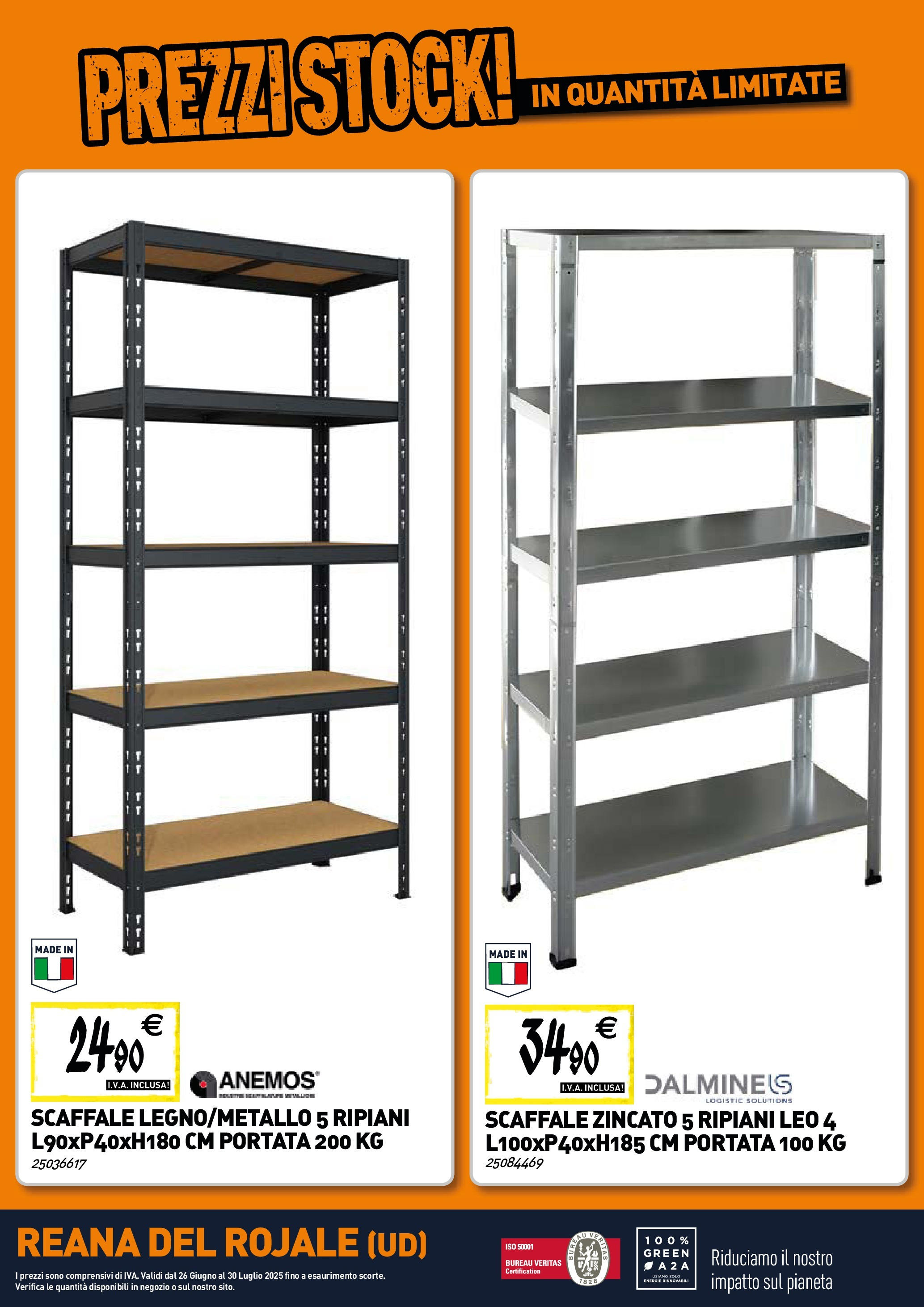 TECNOMAT - Straordinari prezzi stock! dal 25/06/2025 anteprima > nuovo offerte!β³ | Pagina: 21 | Prodotti: Scaffale Nuovo TECNOMAT - Straordinari prezzi stock! dal 25/06/2025 > offerte anteprima ποΈ | Pagina: 21 | Prodotti: Scaffale