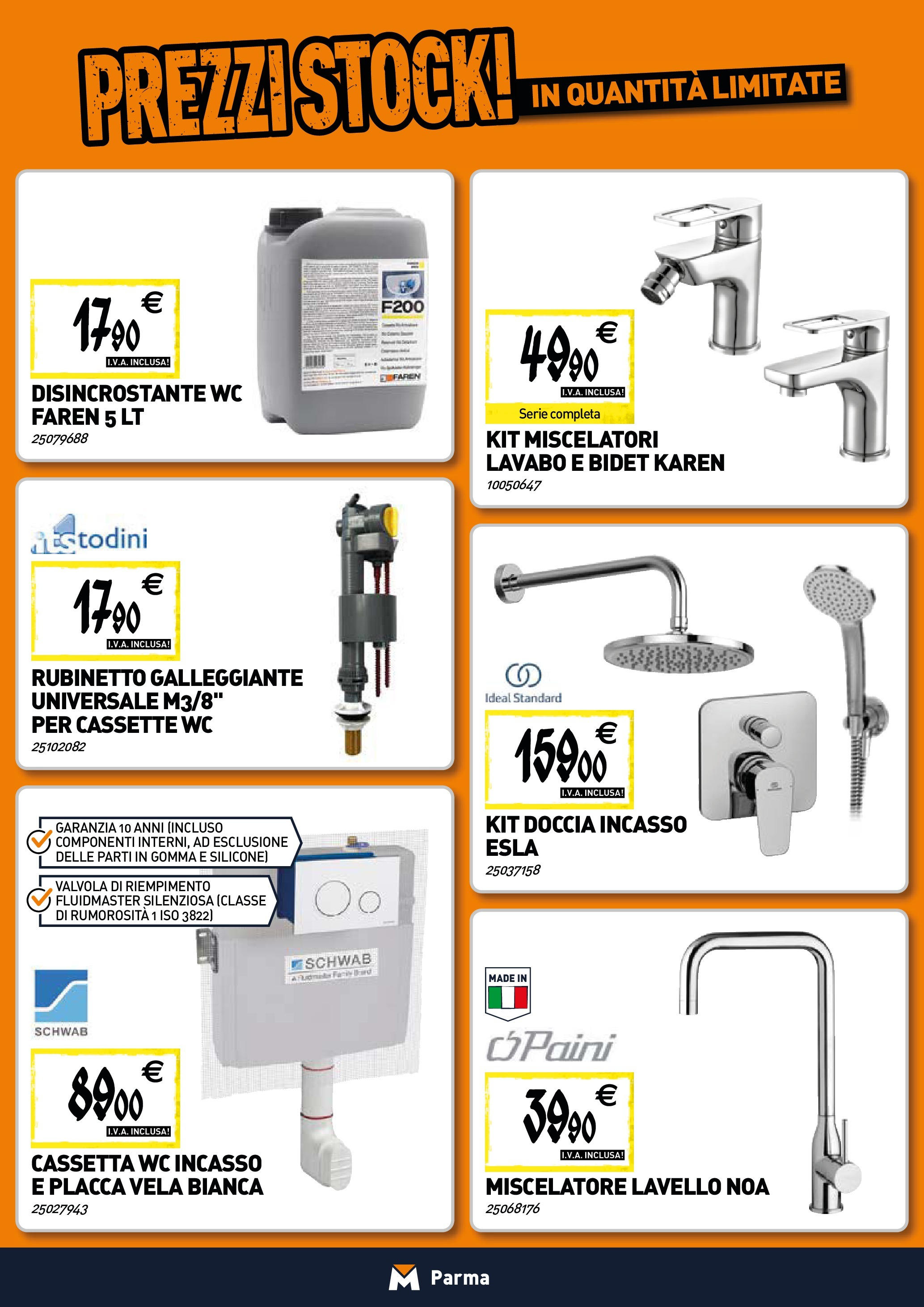 TECNOMAT Parma catalogo dal 25/06/2025 anteprima > nuovo offerte!β³ | Pagina: 4 | Prodotti: Lavello, Silicone, WC, Doccia Nuovo TECNOMAT Parma catalogo dal 25/06/2025 > offerte anteprima ποΈ | Pagina: 4 | Prodotti: Lavello, Silicone, WC, Doccia