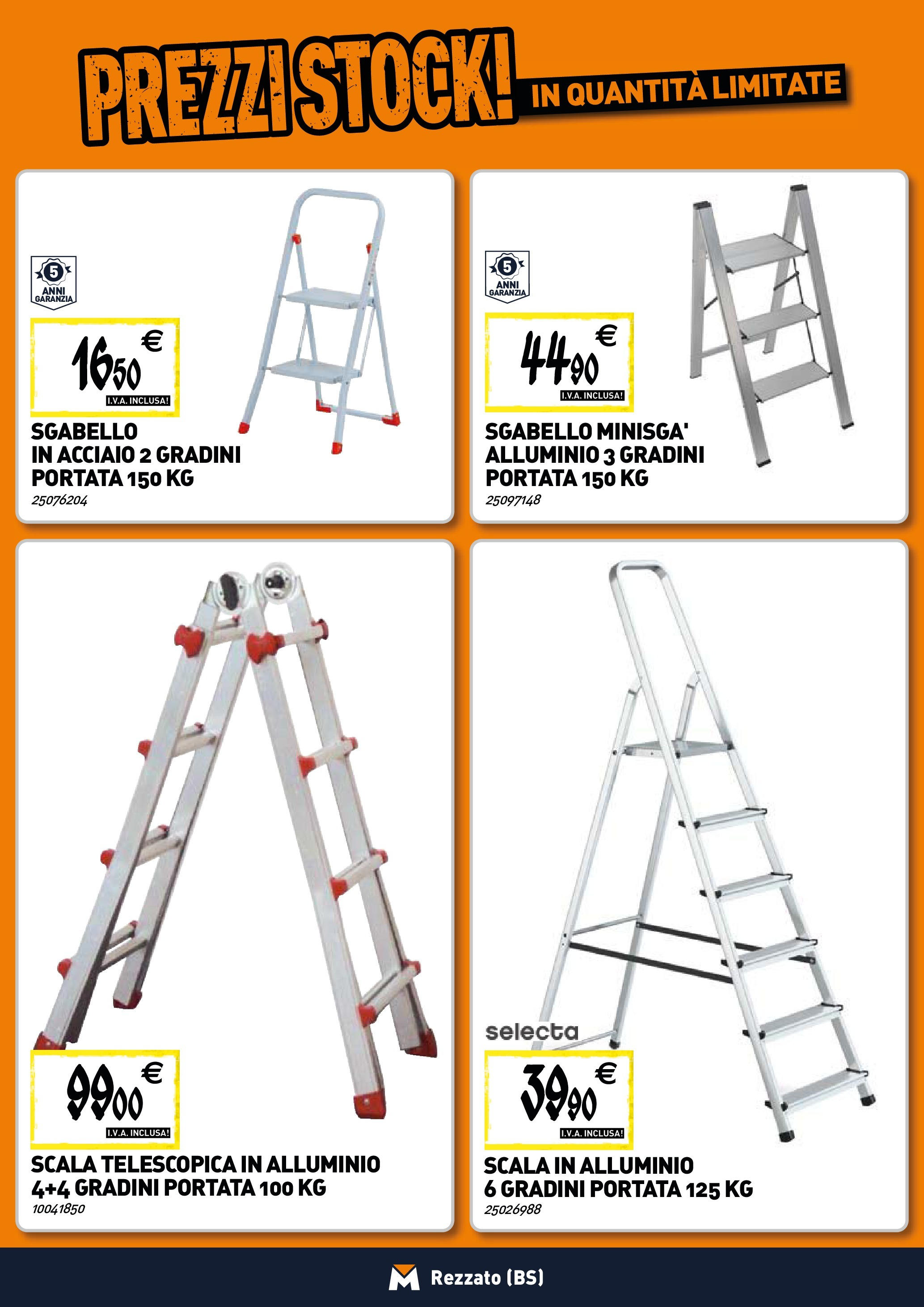 TECNOMAT - Straordinari prezzi stock! dal 25/06/2025 anteprima > nuovo offerte!β³ | Pagina: 20 | Prodotti: Sgabello, Scala, Alluminio Nuovo TECNOMAT - Straordinari prezzi stock! dal 25/06/2025 > offerte anteprima ποΈ | Pagina: 20 | Prodotti: Sgabello, Scala, Alluminio