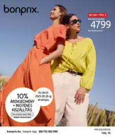 BonPrix újság érvényessége 07.07.2025-ig