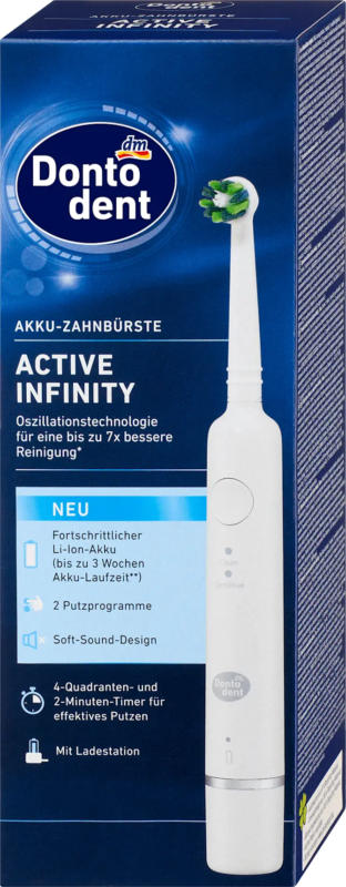 Dontodent Elektrische Zahnbürste Active Infinity
