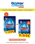 Gemar Detersivi Finish sale 1kg - al 25.06.2025