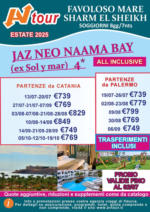 Av Tour Av Tour - OFFERTE-SPECIALI-JAZ-NEO-NAAMA-BAY-FINO-AL-02 07 - al 02.07.2025