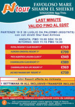 Av Tour Av Tour - SUPER-OFFERTE-SHARM-LUGLIO-DA-PALERMO-2 - al 02.07.2025