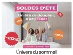 L'univers du sommeil SOLDES D'ETE - au 22.07.2025