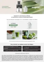 Connexion MAGIMIX vous offre une sorbetière Le Glacier pour tout achat d'un Juice Expert 4 ou 5 - au 31.08.2025