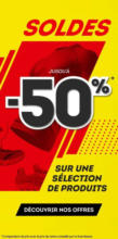 SOLDES jusqu'à -50 %