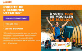 Profite de 2 semaines offertes