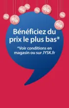 Jysk Offres exceptionnelles - au 22.07.2025