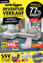 Zurbrüggen: Großer Inventurverkauf