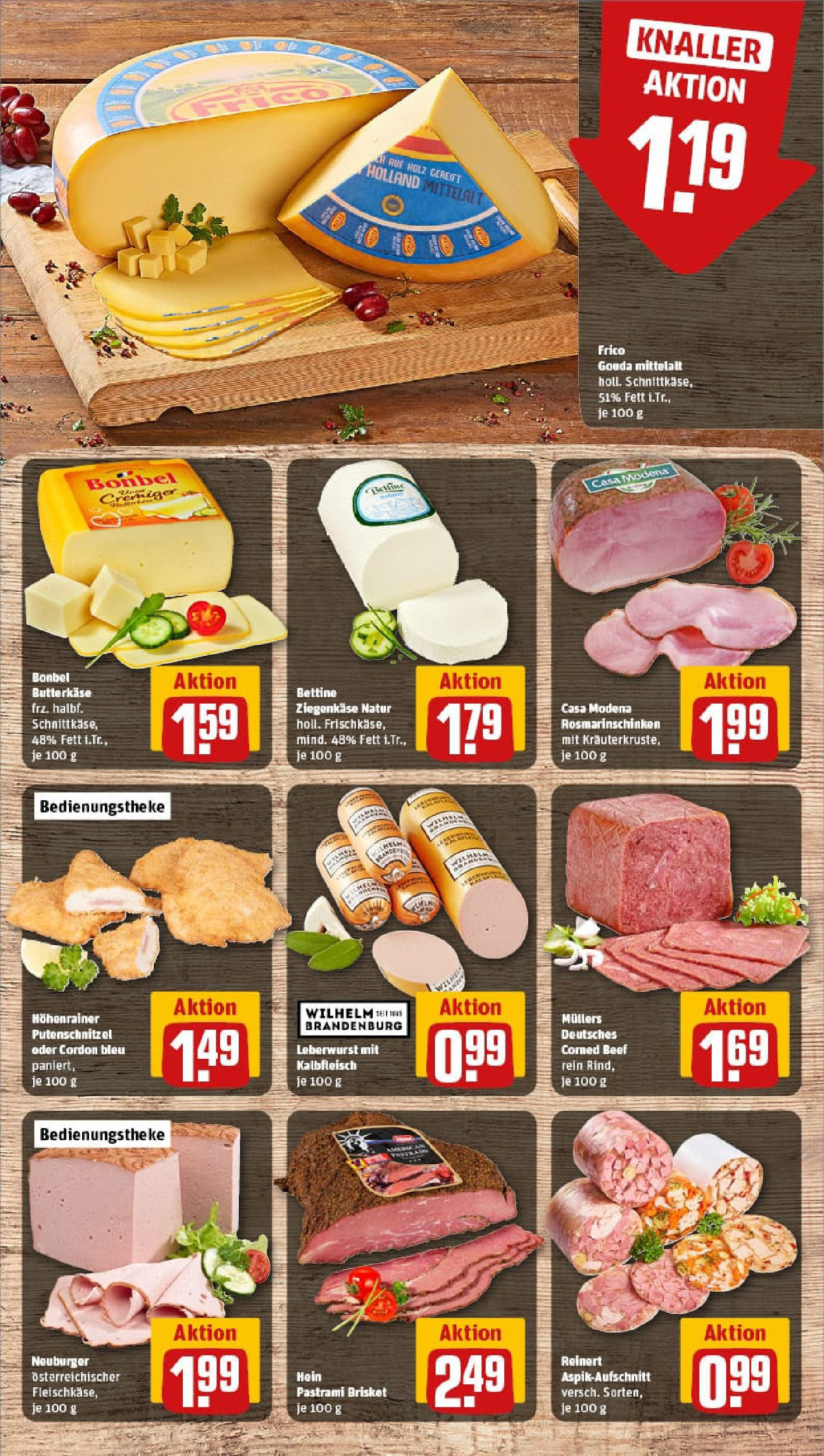 REWE Prospekt ab 29.06.2025 zum Blättern » Angebote | Seite: 11 | Produkte: Gouda, Ziegenkäse, Schnitzel, Putenschnitzel