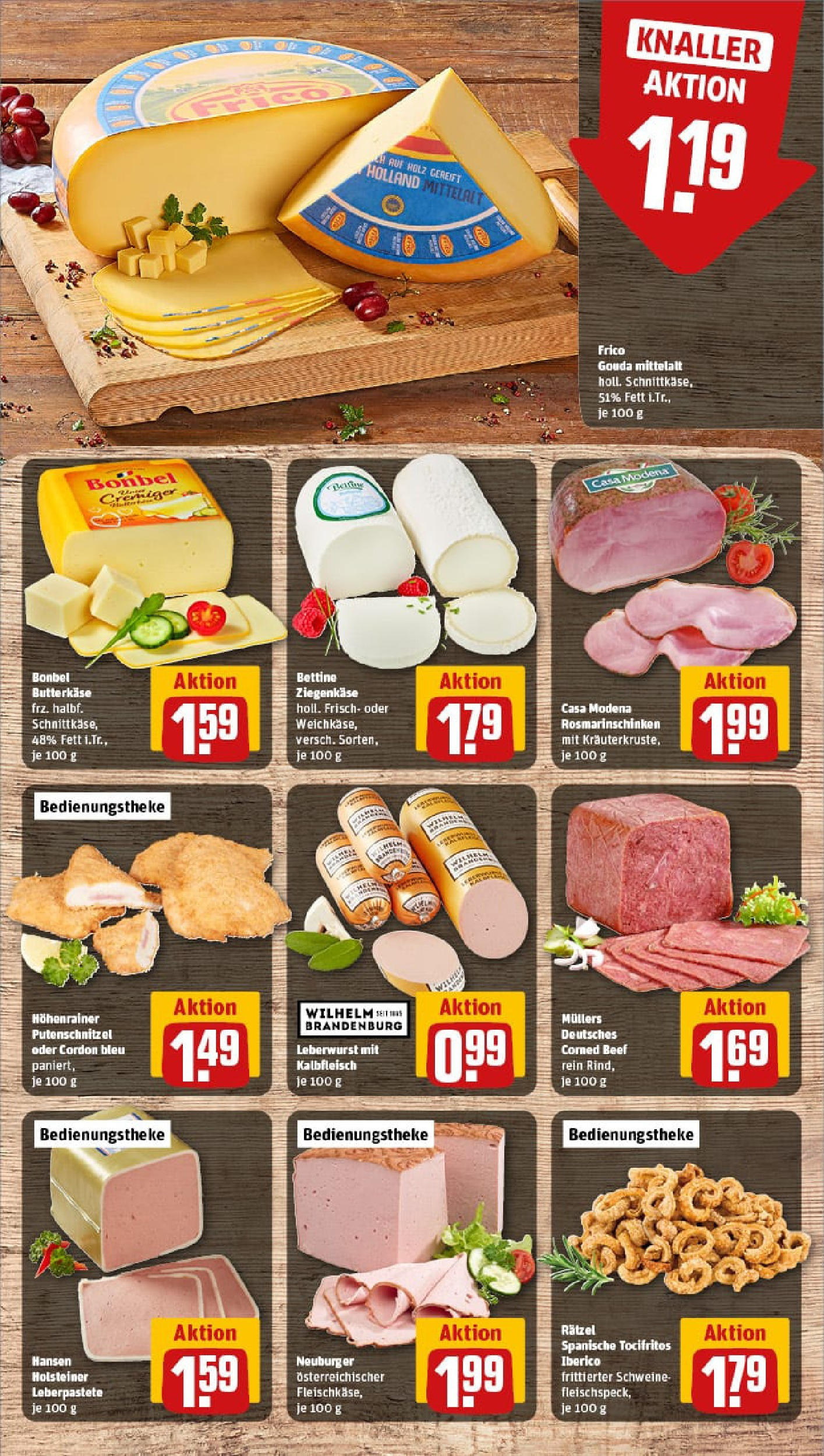 REWE Prospekt ab 29.06.2025 zum Blättern » Angebote | Seite: 11 | Produkte: Gouda, Ziegenkäse, Putenschnitzel