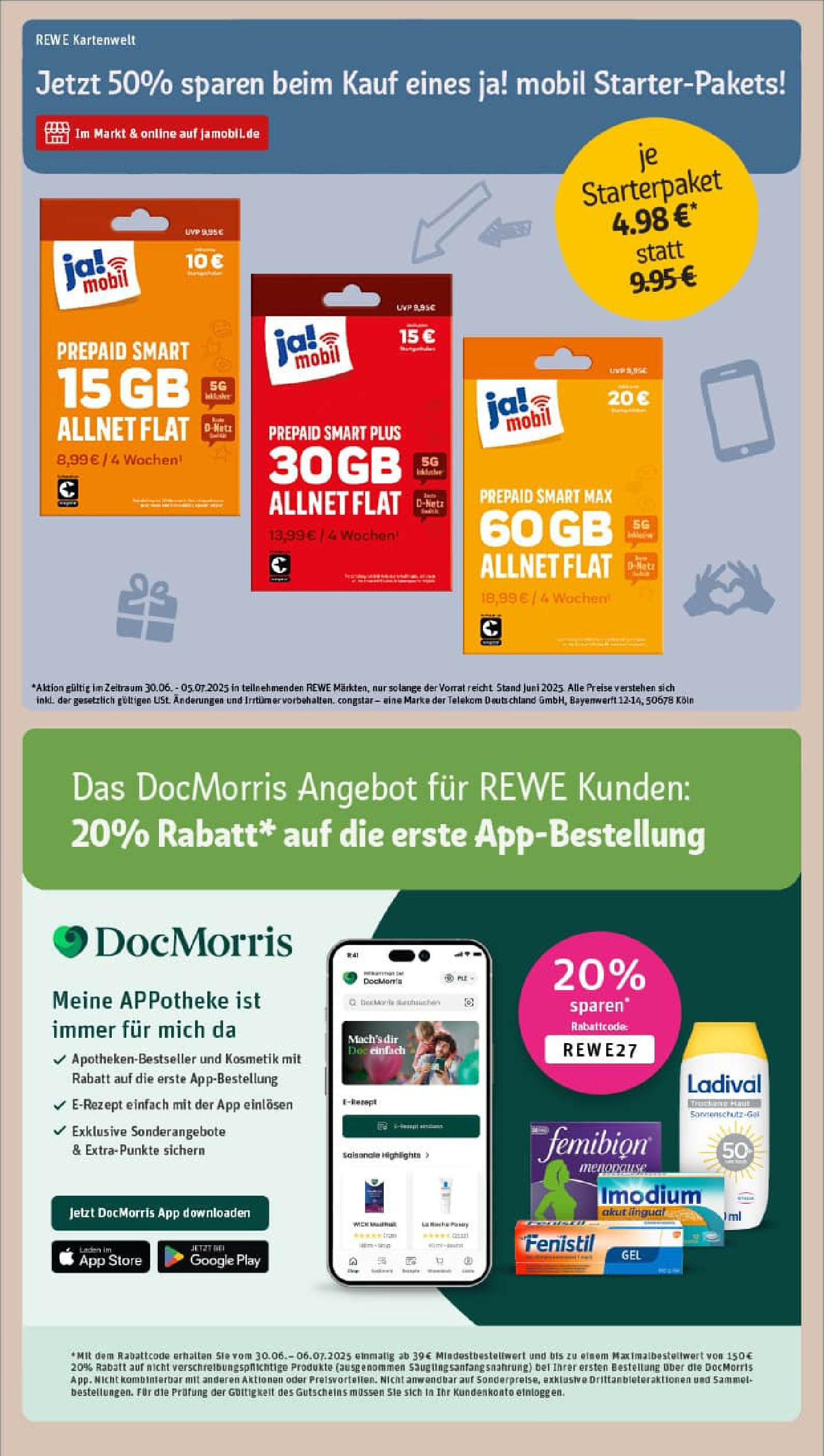 REWE Prospekt ab 29.06.2025 zum Blättern » Angebote | Seite: 30