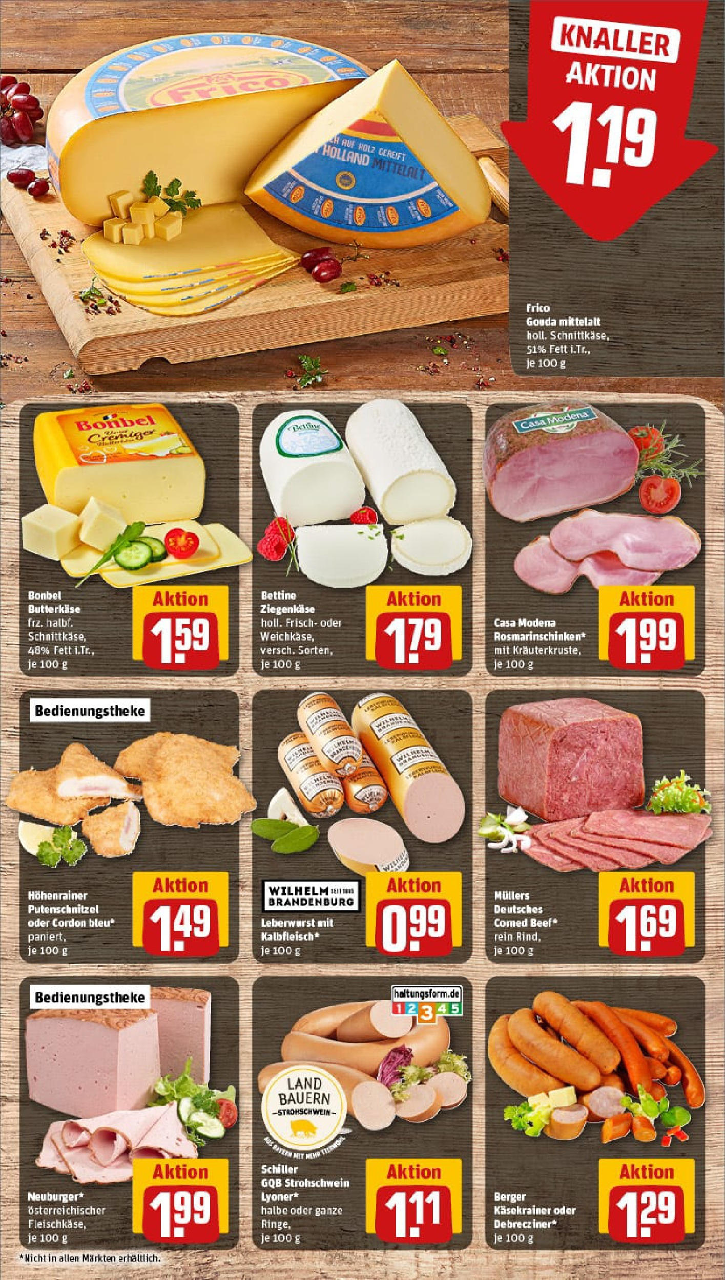 REWE Prospekt ab 29.06.2025 zum Blättern » Angebote | Seite: 11 | Produkte: Ziegenkäse, Käsekrainer, Schnitzel, Putenschnitzel