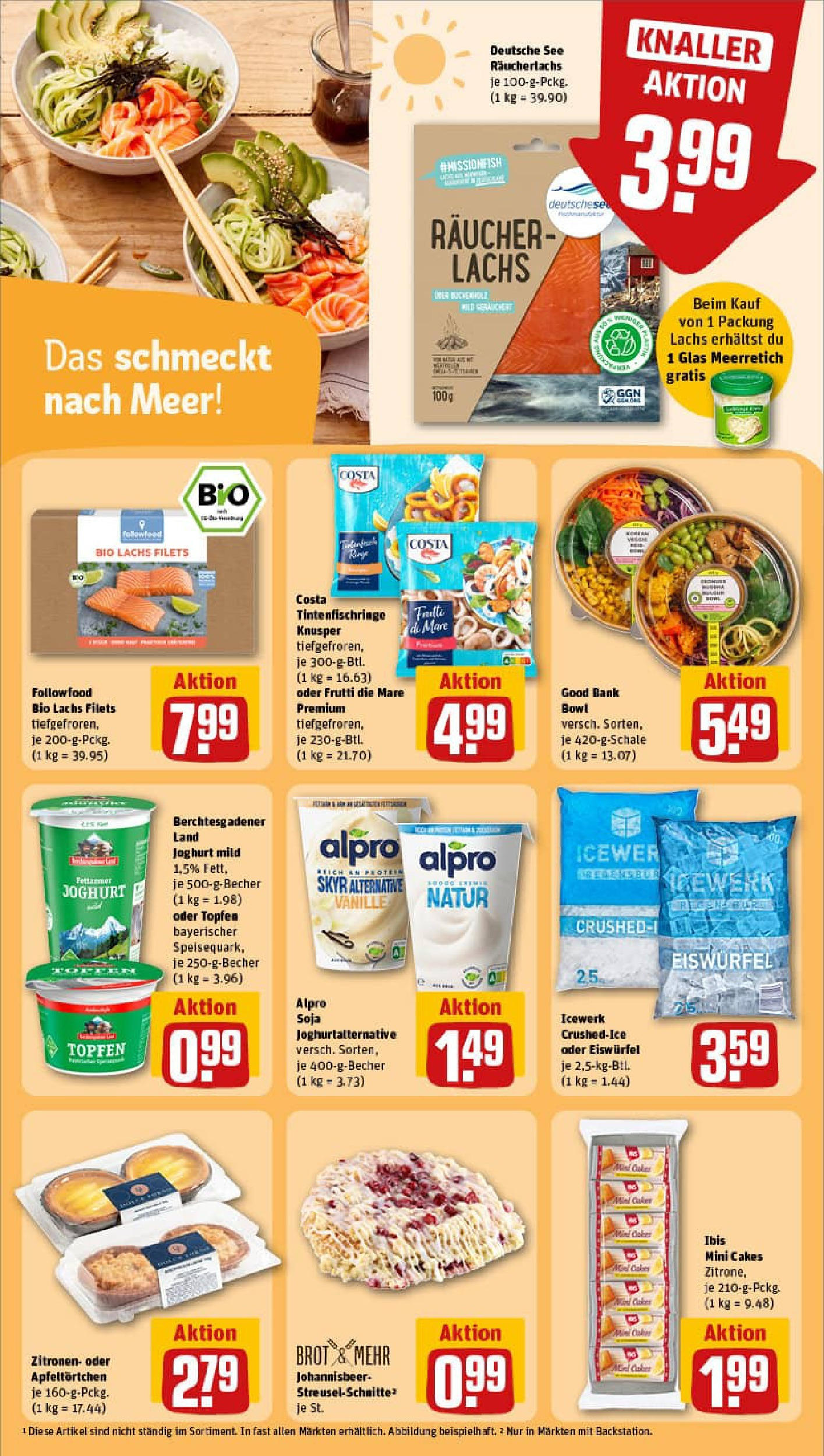 REWE Prospekt ab 29.06.2025 zum Blättern » Angebote | Seite: 21 | Produkte: Skyr, Alpro joghurt, Zitrone, Brot