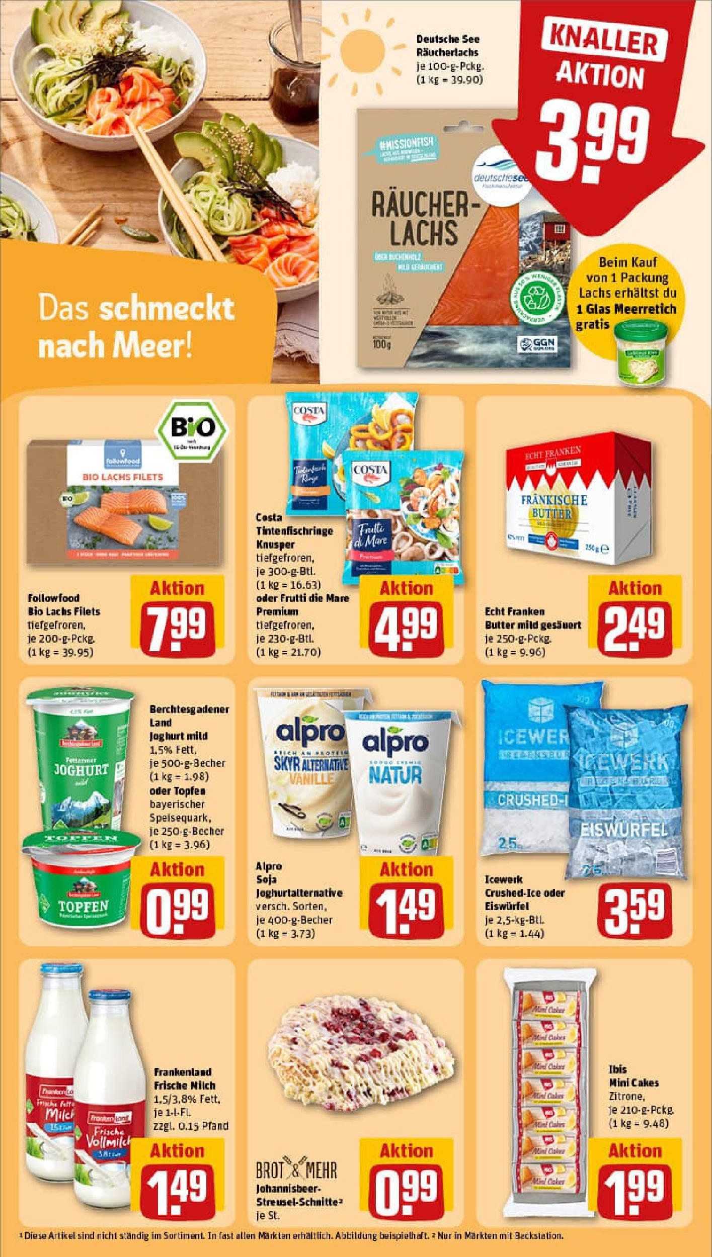REWE Prospekt ab 29.06.2025 zum Blättern » Angebote | Seite: 23 | Produkte: Butter, Skyr, Alpro joghurt, Brot