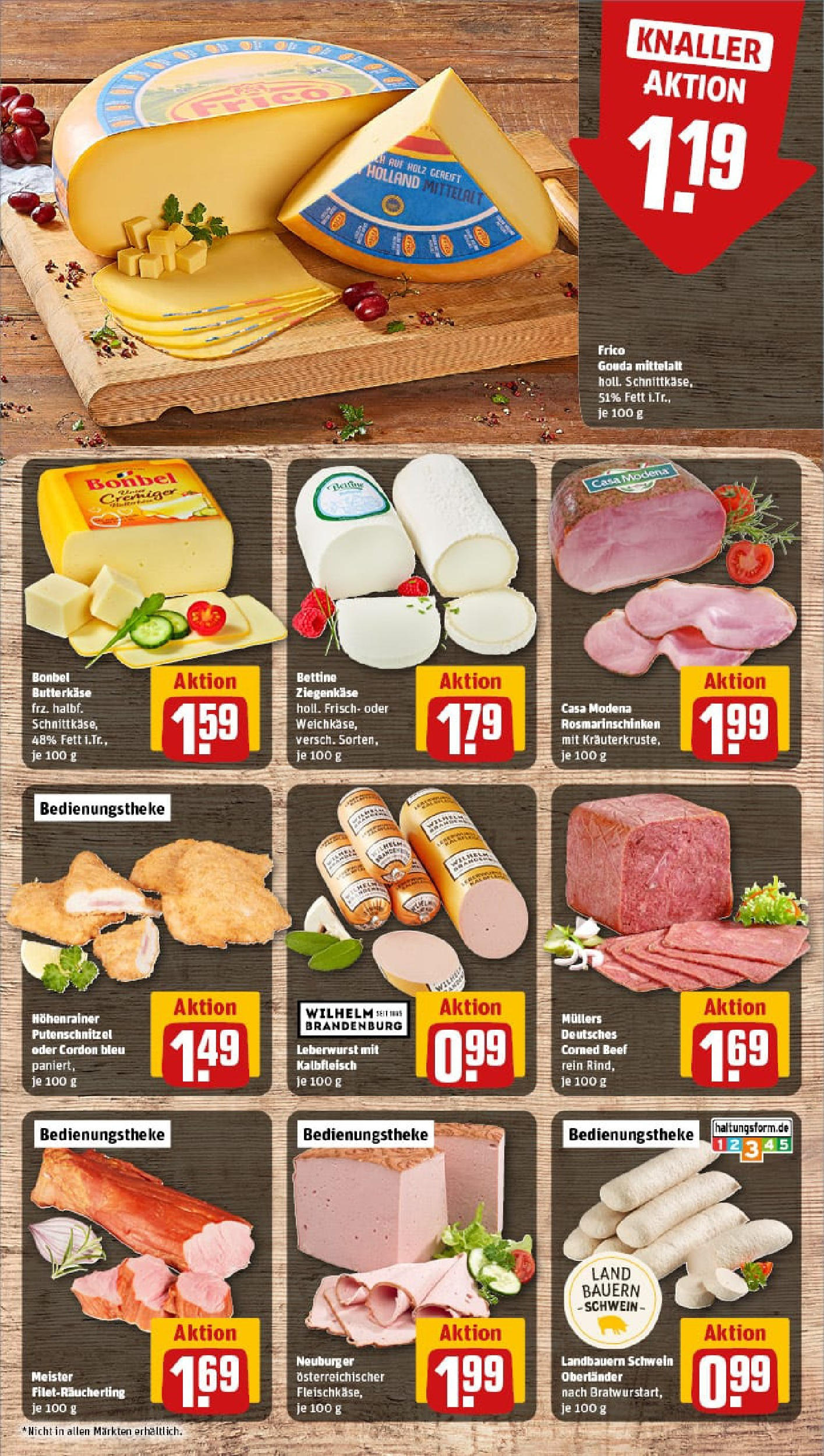 REWE Prospekt ab 29.06.2025 zum Blättern » Angebote | Seite: 11 | Produkte: Gouda, Ziegenkäse, Putenschnitzel