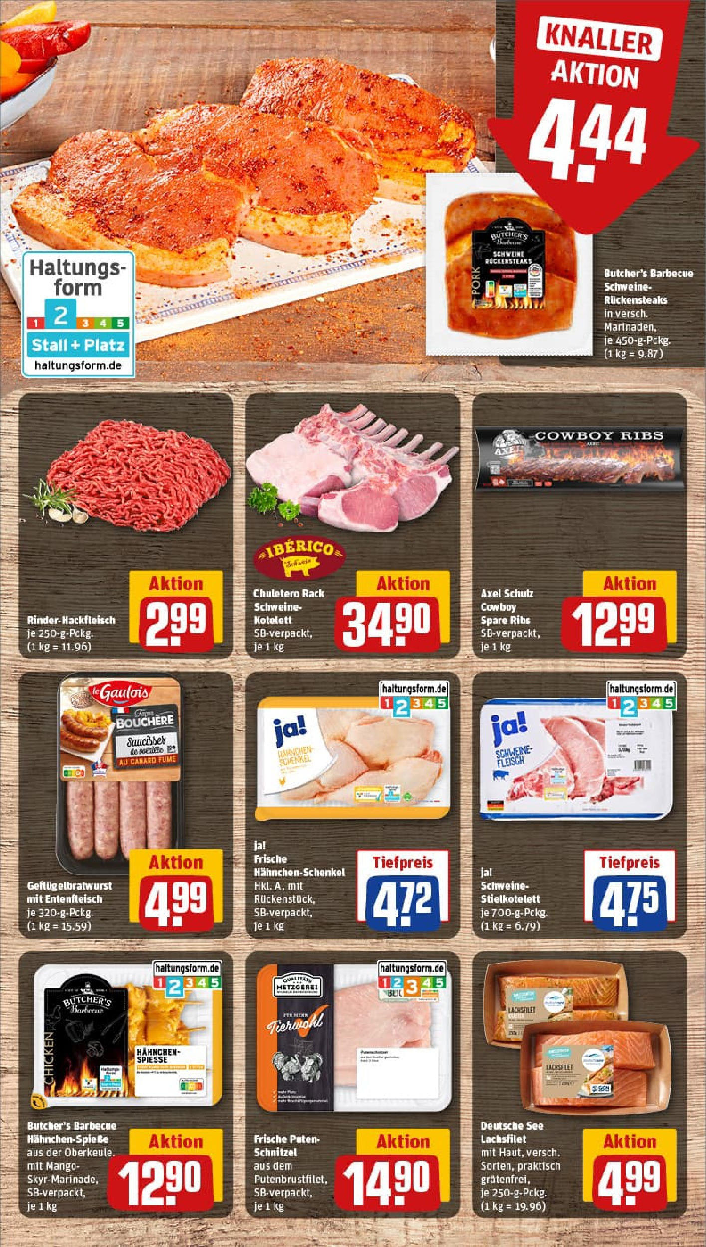 REWE Prospekt ab 29.06.2025 zum Blättern » Angebote | Seite: 10 | Produkte: Hahnchen, Hahnchenschenkel, Spare ribs, Mango