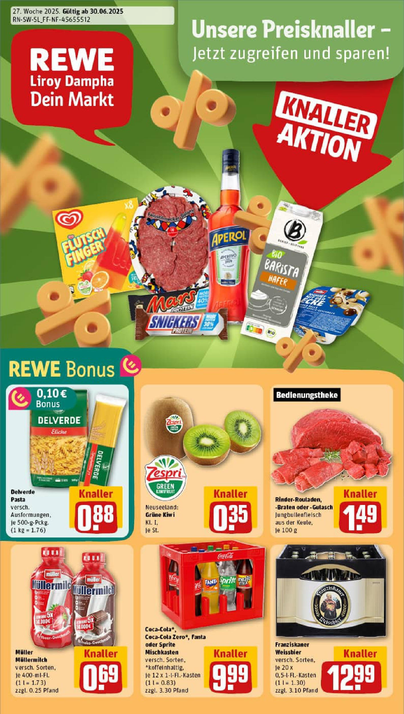 REWE Prospekt ab 29.06.2025 nächste Woche - Prospekt Püttlingen Vorschau von dem Prospekt des Geschäftes Rewe, gültig ab dem 29.06.2025