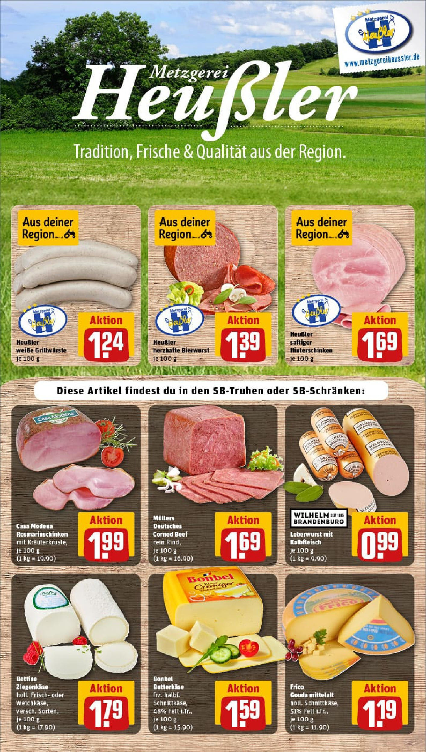 REWE Prospekt ab 29.06.2025 zum Blättern » Angebote | Seite: 11 | Produkte: Butter, Gouda, Ziegenkäse