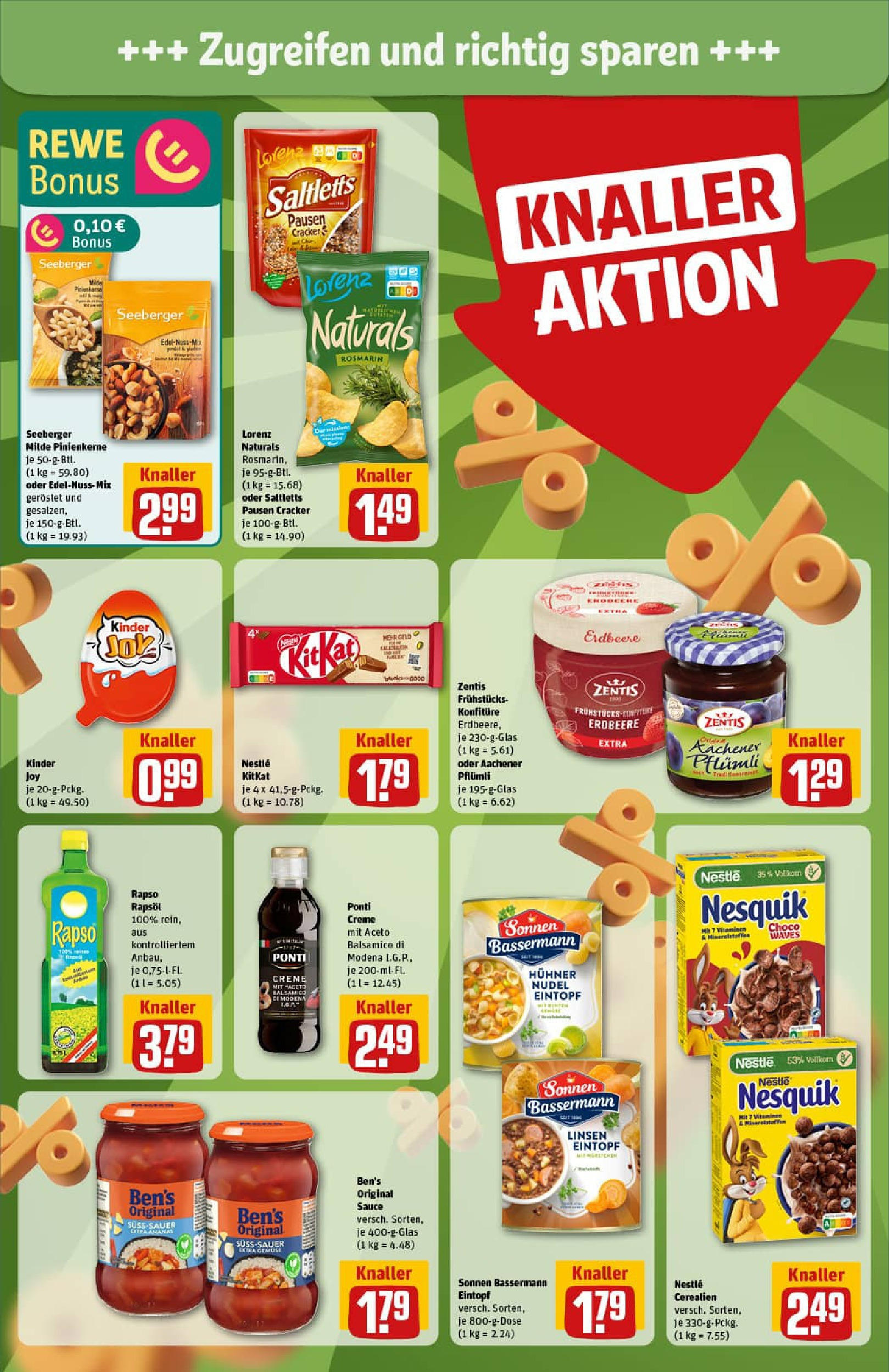 REWE Prospekt ab 29.06.2025 zum Blättern » Angebote | Seite: 6 | Produkte: Nesquik, Balsamico, Rapsöl, Ananas