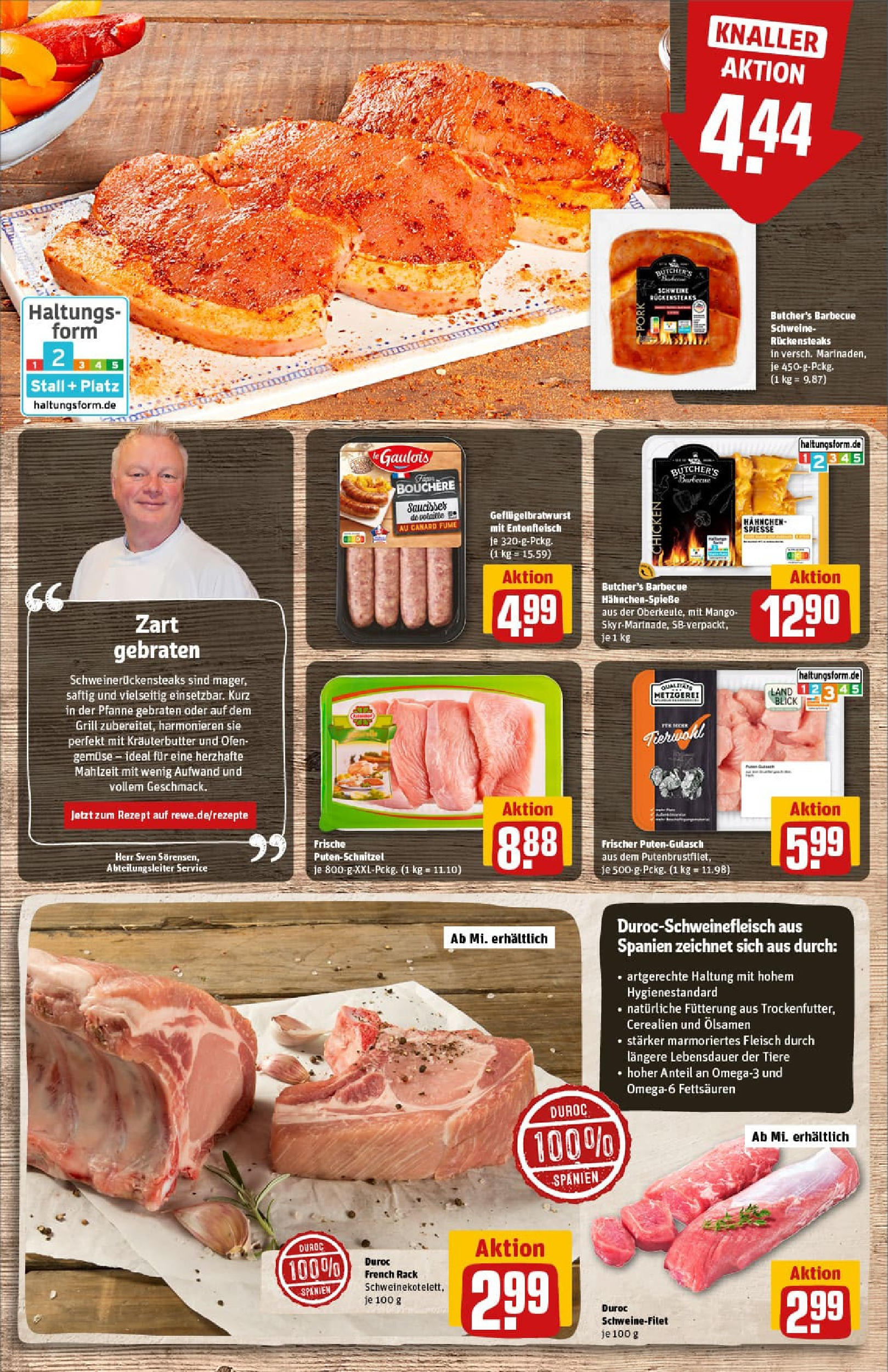 REWE Prospekt ab 29.06.2025 zum Blättern » Angebote | Seite: 10 | Produkte: Ofen, Hahnchen, Gemüse, Putenschnitzel