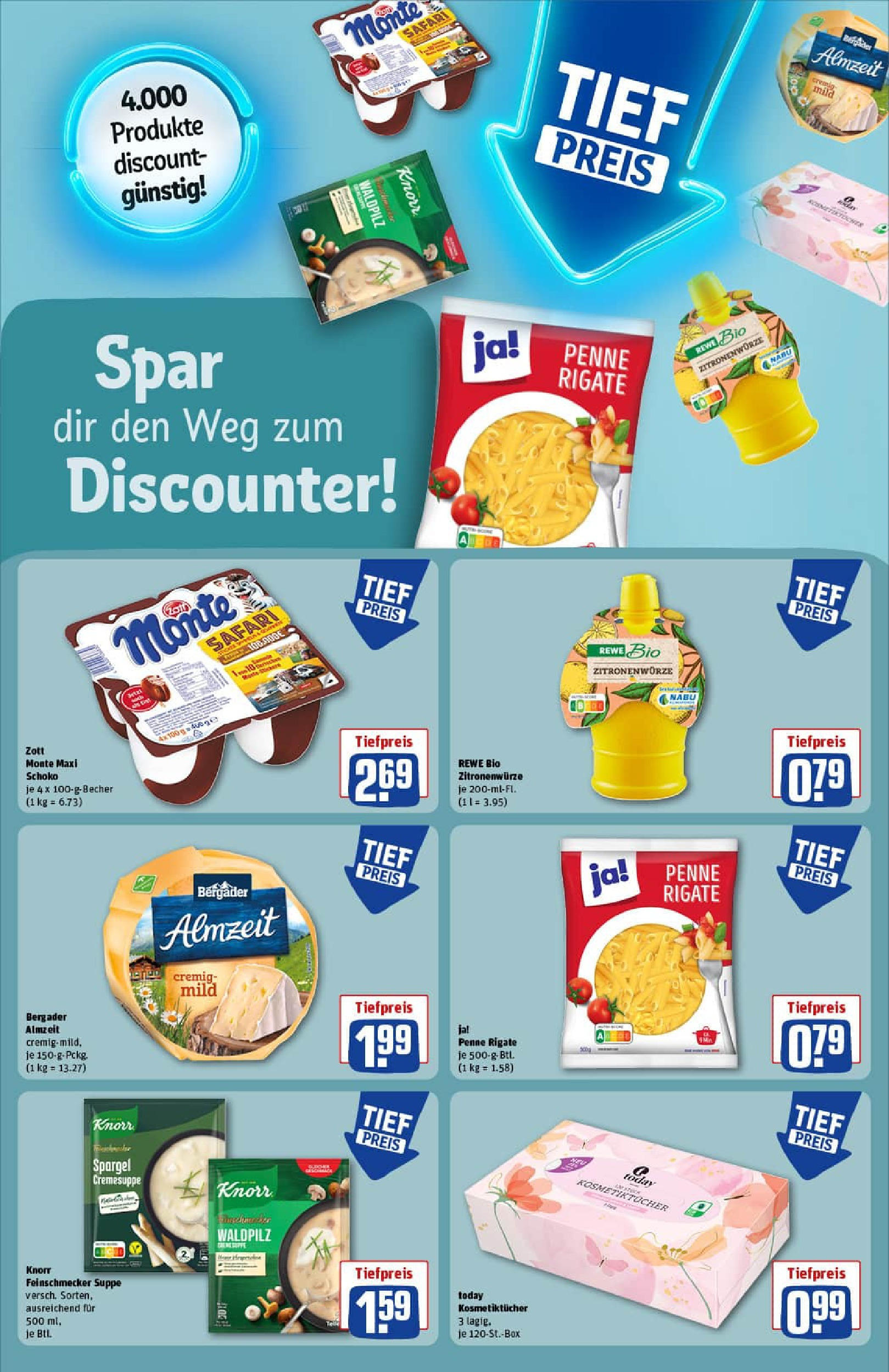 REWE Prospekt ab 29.06.2025 zum Blättern » Angebote | Seite: 21 | Produkte: Knorr, Spargel, Pasta
