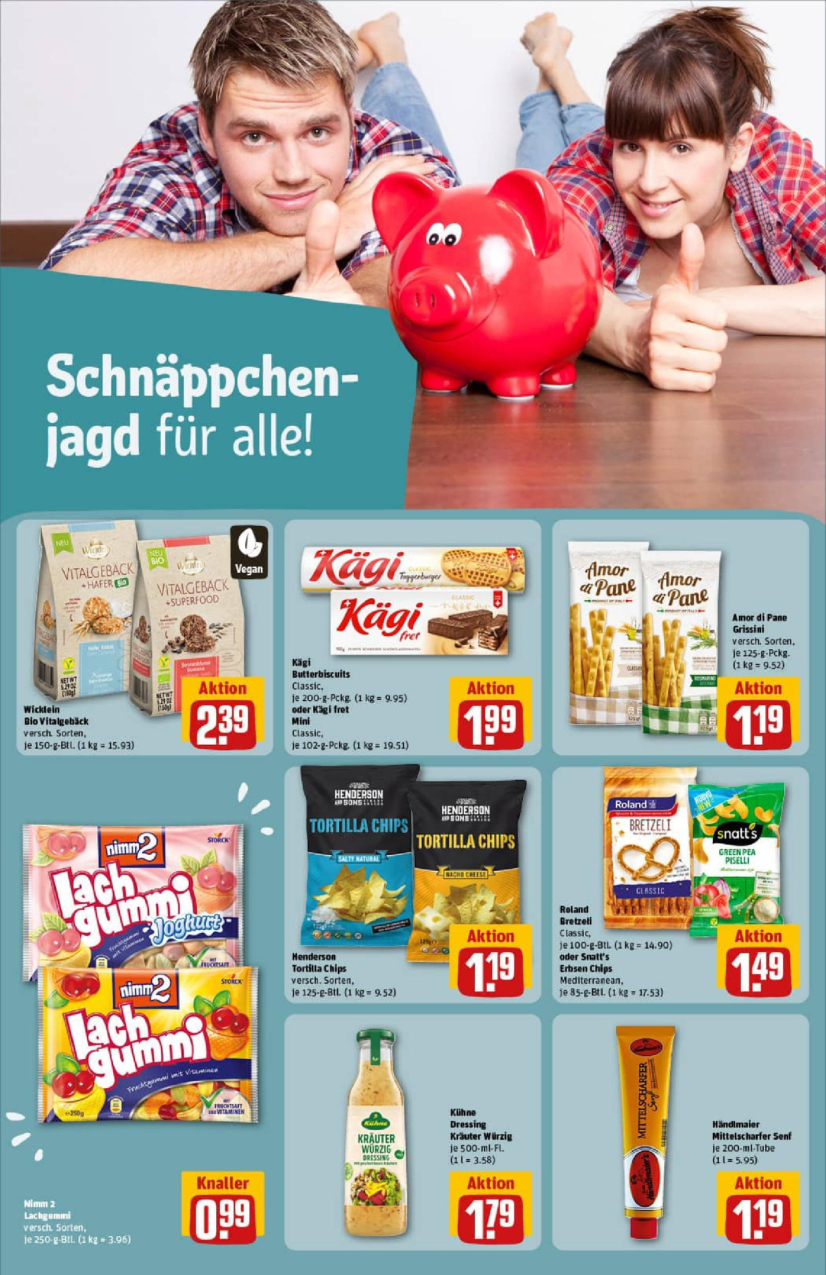 REWE Prospekt ab 29.06.2025 zum Blättern » Angebote | Seite: 24 | Produkte: Dressing, Pane, Chips, Erbsen