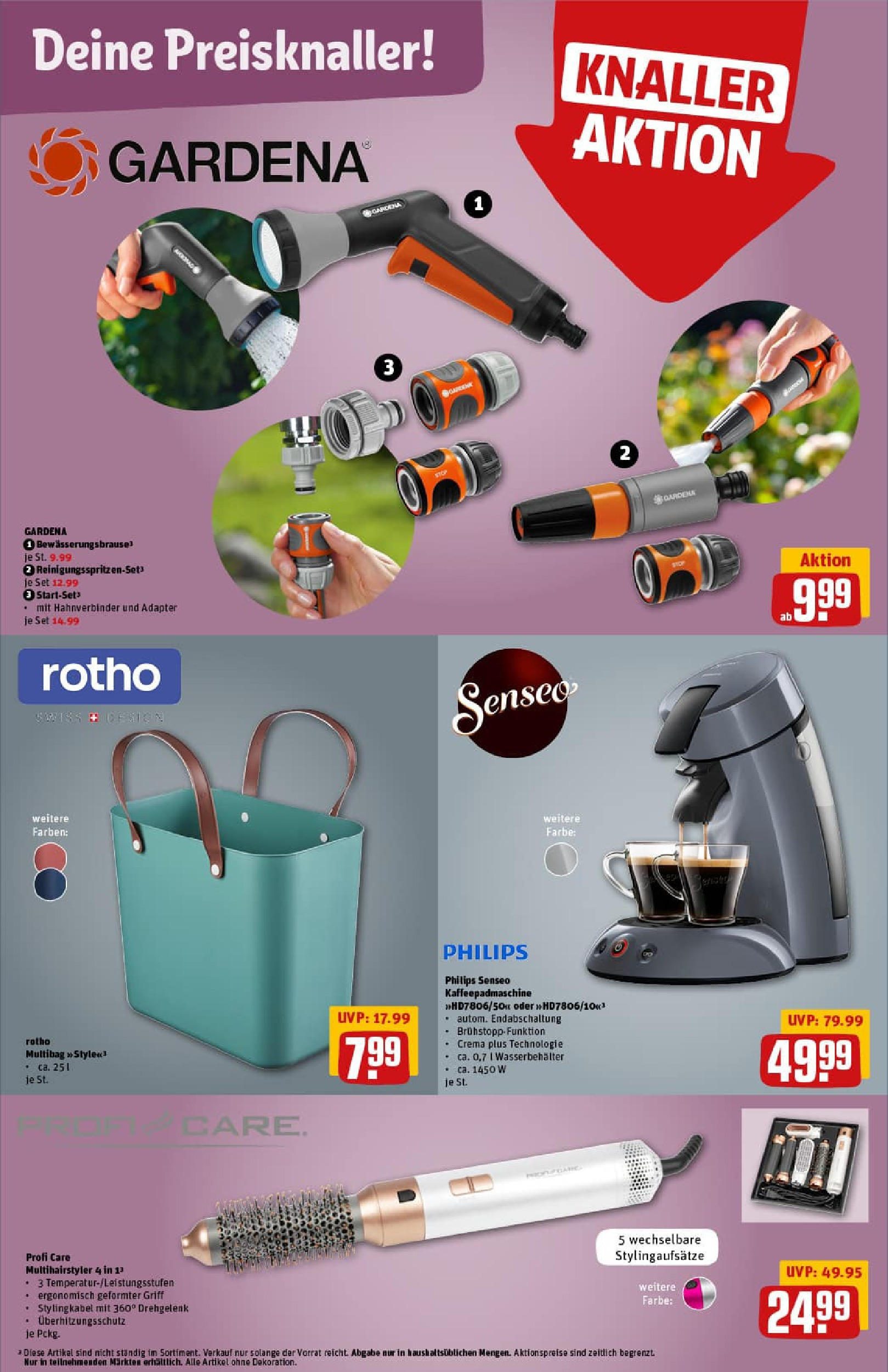 REWE Prospekt ab 29.06.2025 zum Blättern » Angebote | Seite: 36 | Produkte: Adapter, Philips, Senseo