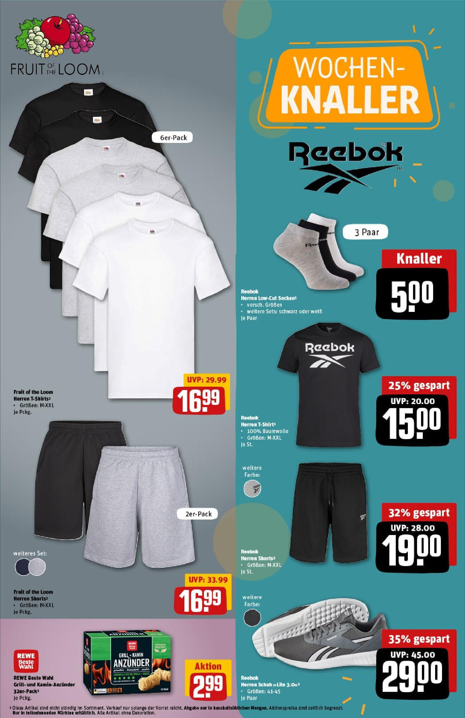 REWE Prospekt ab 29.06.2025 zum Blättern » Angebote | Seite: 37 | Produkte: Grill, Kamin, T-Shirt, Socken