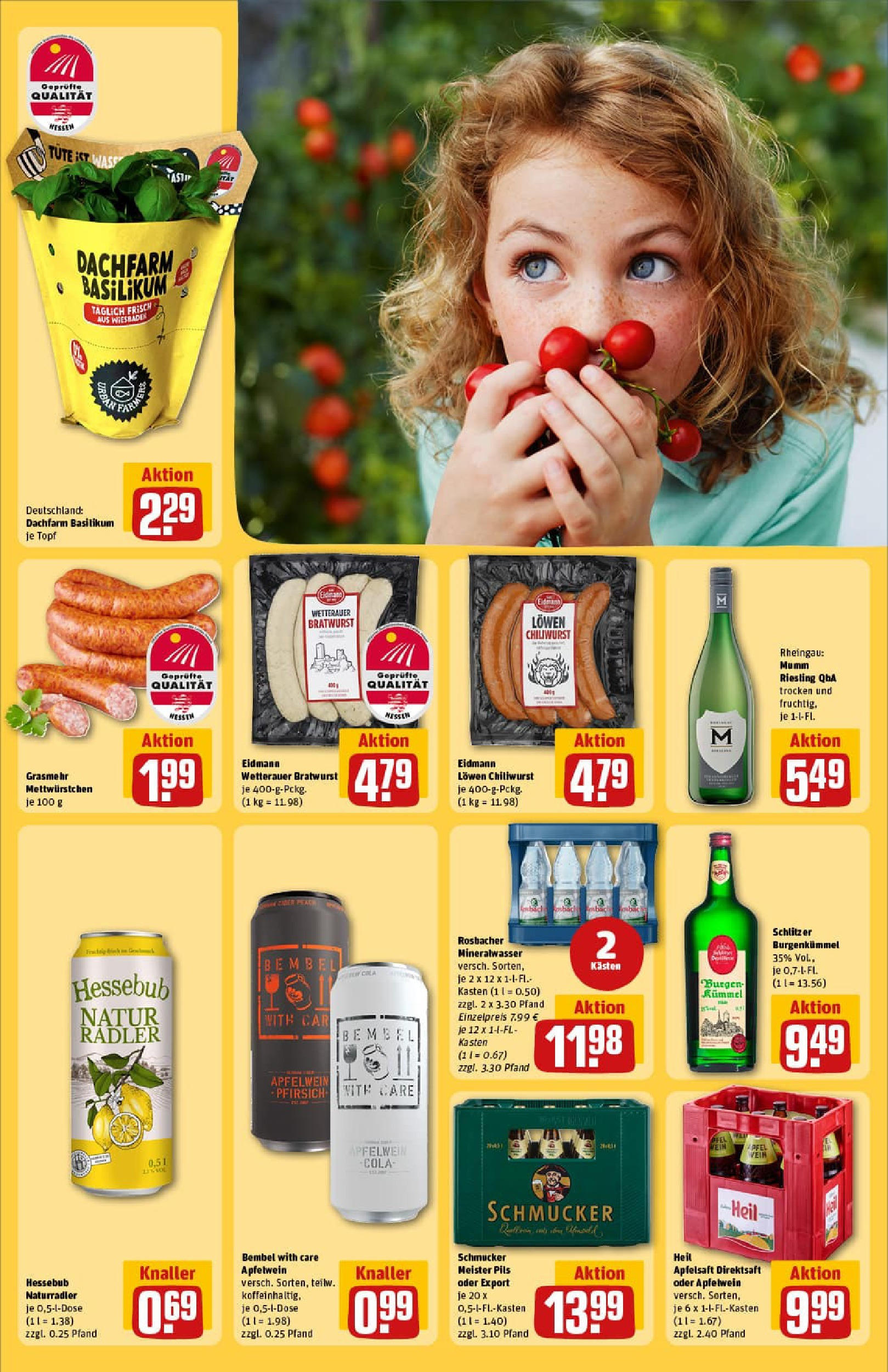 REWE Prospekt ab 29.06.2025 zum Blättern » Angebote | Seite: 35 | Produkte: Cola, Pils, Äpfel, Radler
