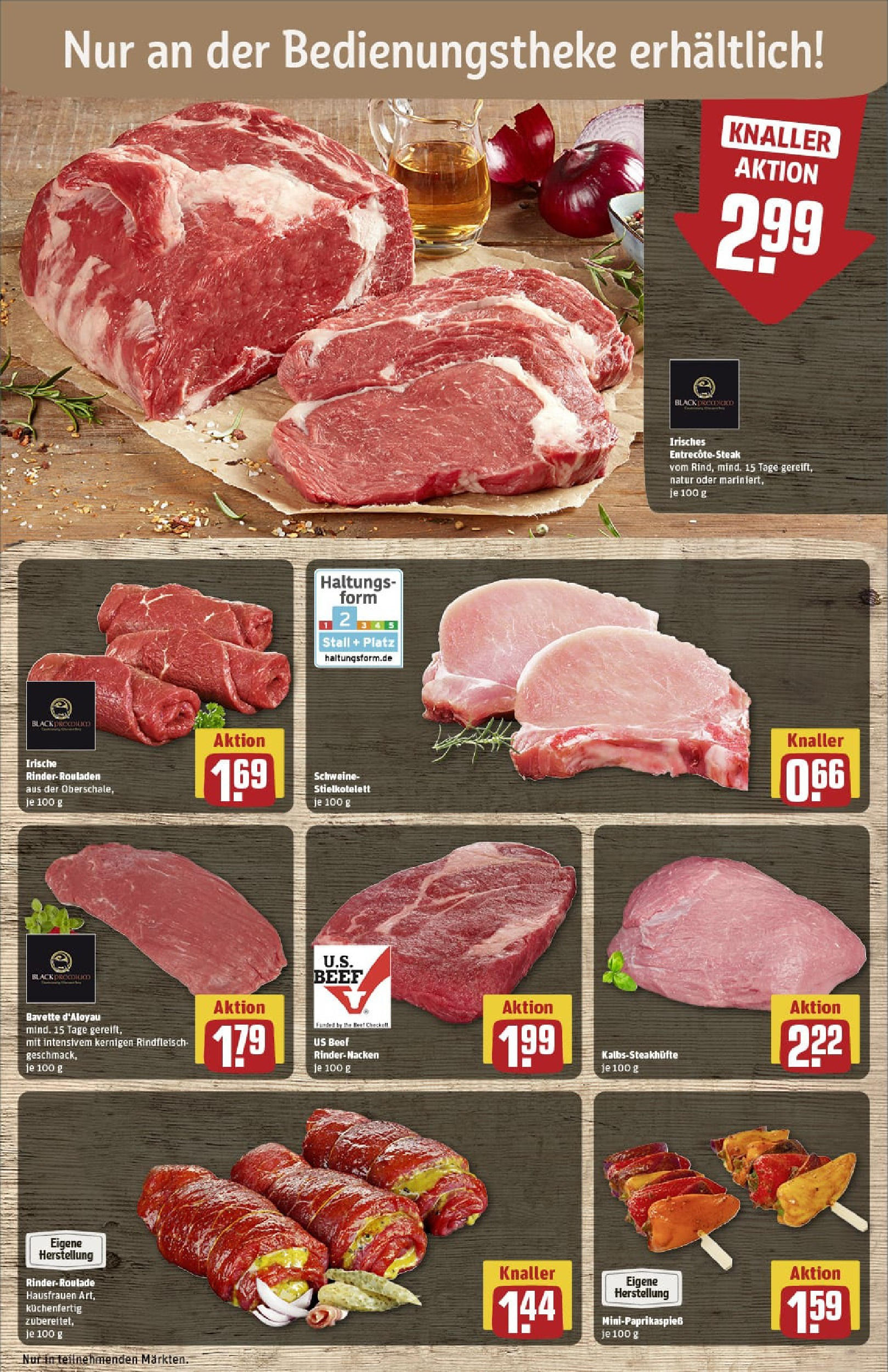 REWE Prospekt ab 29.06.2025 zum Blättern » Angebote | Seite: 12 | Produkte: Rindfleisch, Steak