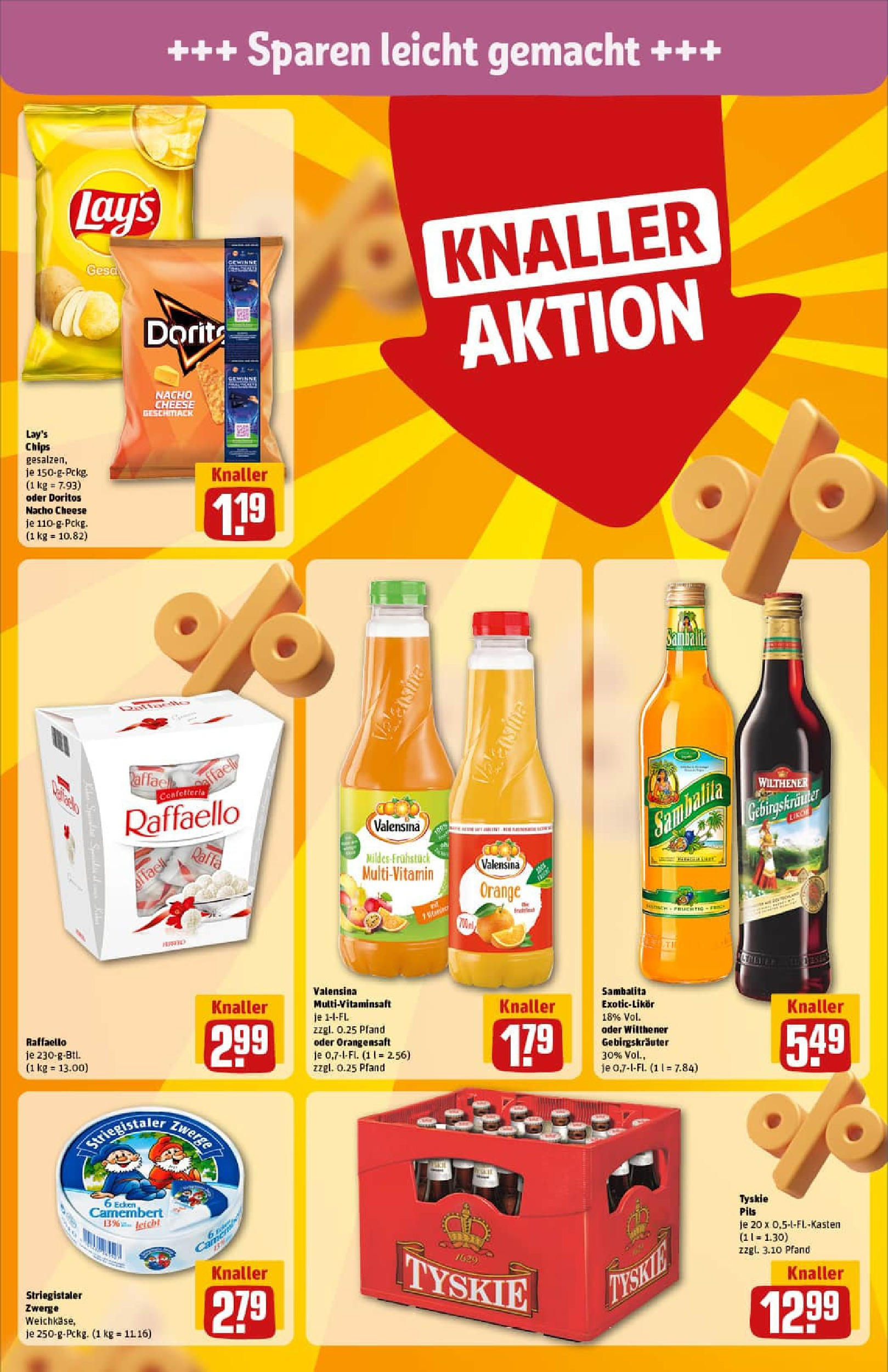 REWE Prospekt ab 29.06.2025 zum Blättern » Angebote | Seite: 22 | Produkte: Wilthener, Pils, Valensina, Chips