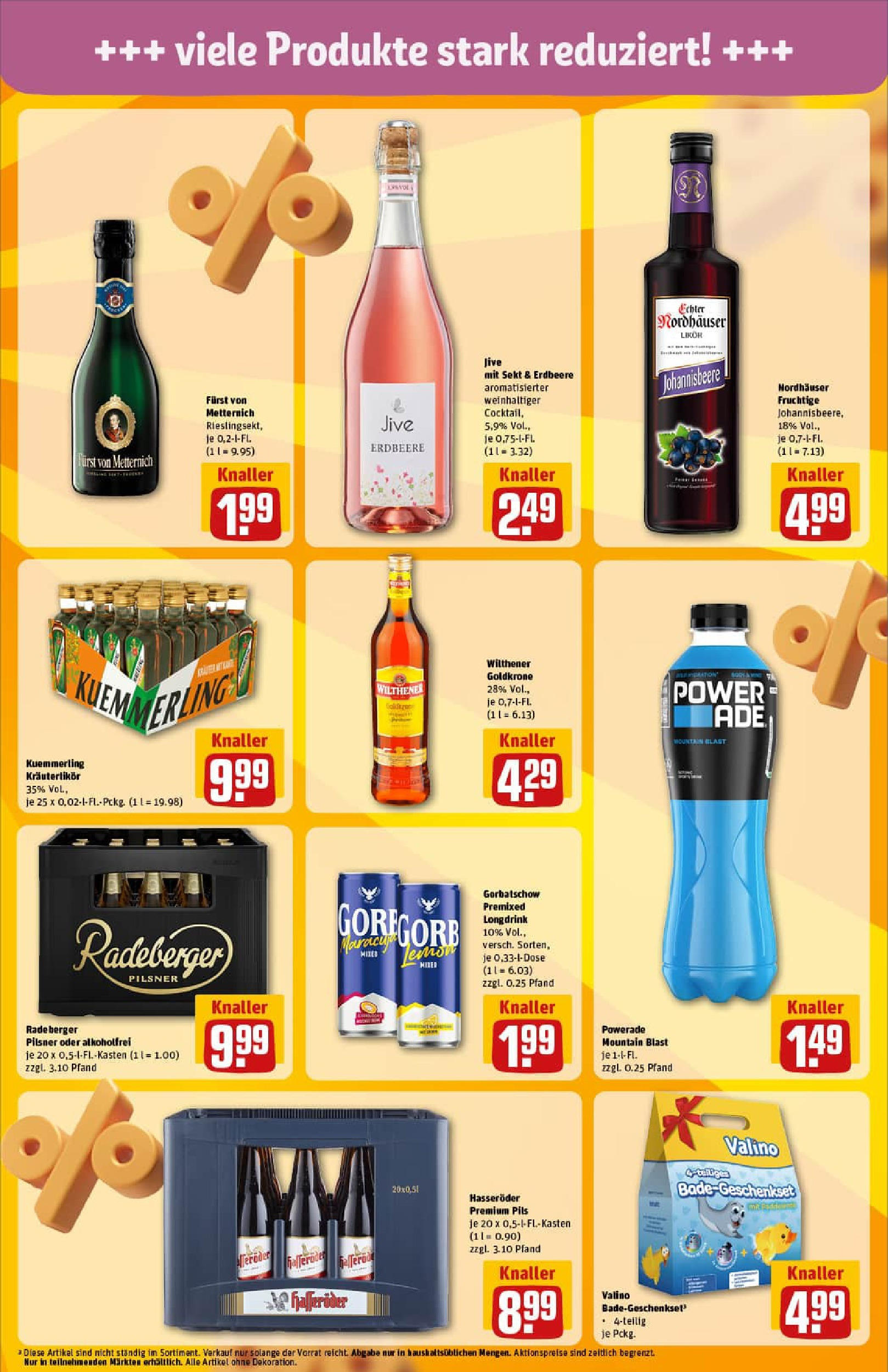 REWE Prospekt ab 29.06.2025 zum Blättern » Angebote | Seite: 25 | Produkte: Furst von metternich, Pils, Kuemmerling, Radeberger pilsner