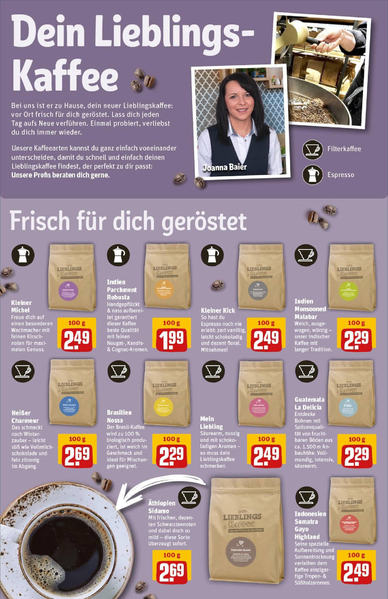 REWE Prospekt ab 06.07.2025 zum Blättern » Angebote | Seite: 13 | Produkte: Kaffee, Schokolade