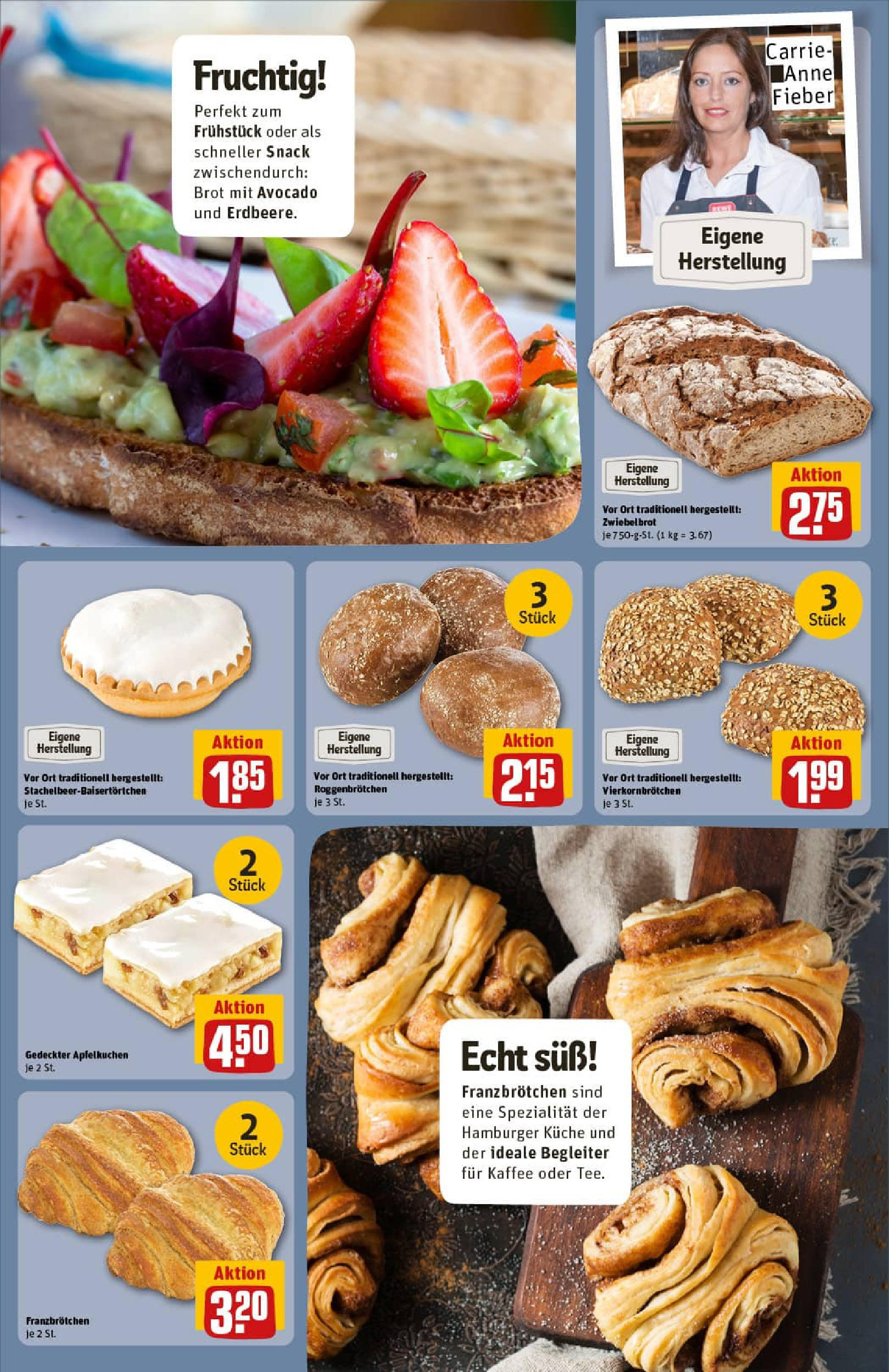 REWE Prospekt ab 29.06.2025 zum Blättern » Angebote | Seite: 14 | Produkte: Küche, Apple, Avocado, Brot